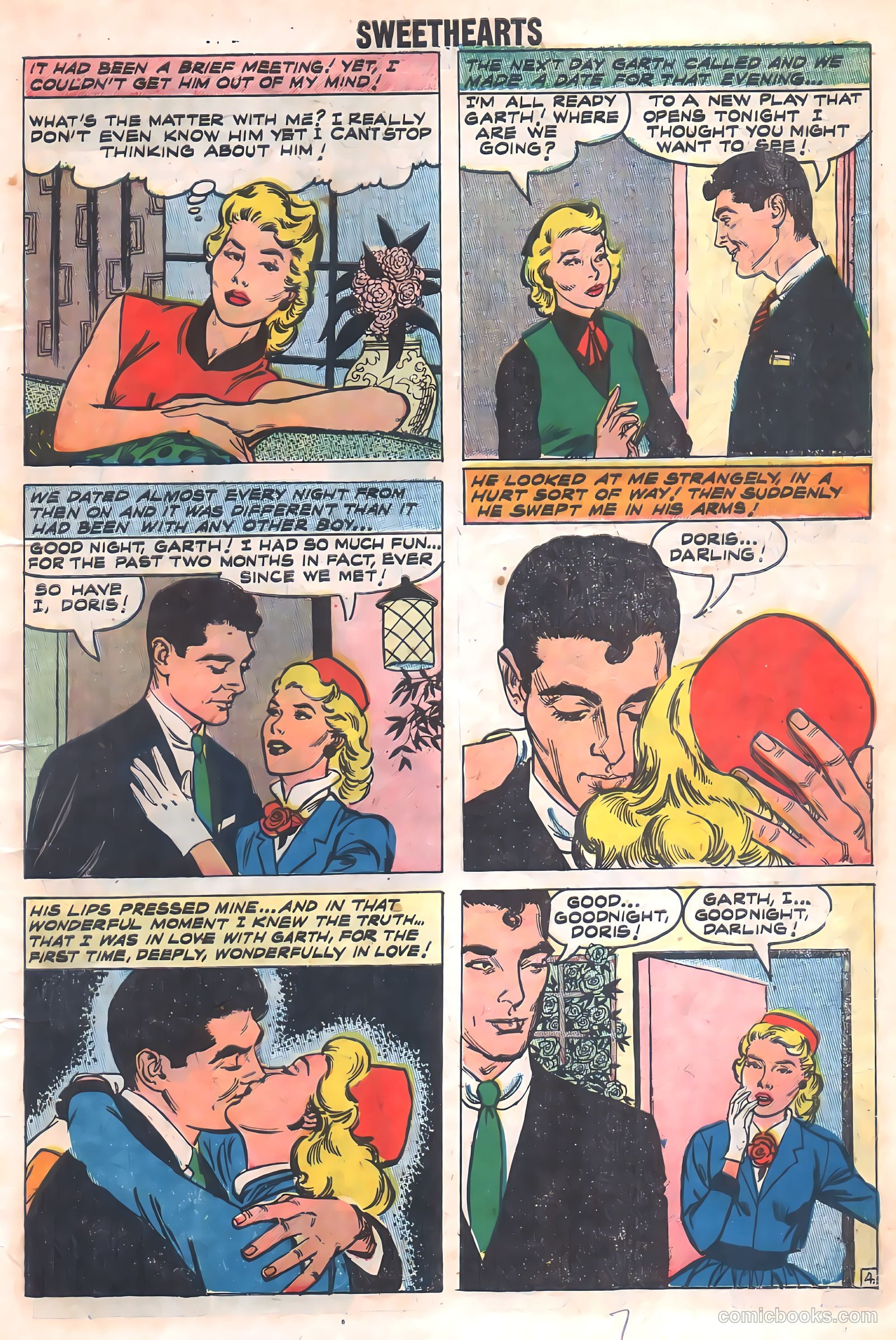 Sweethearts #44 (1958) — page 7 of 36