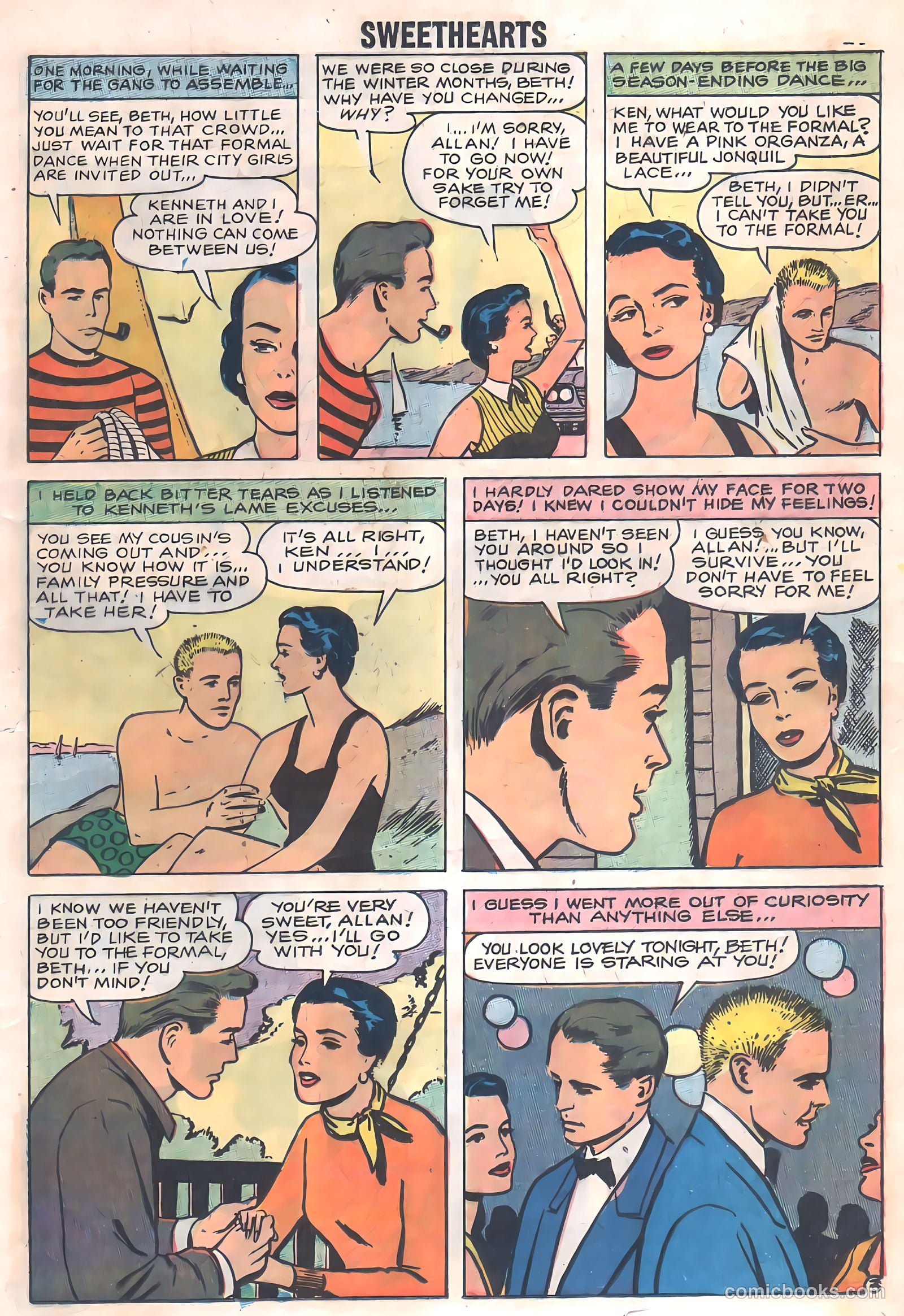 Sweethearts #44 (1958) — page 25 of 36