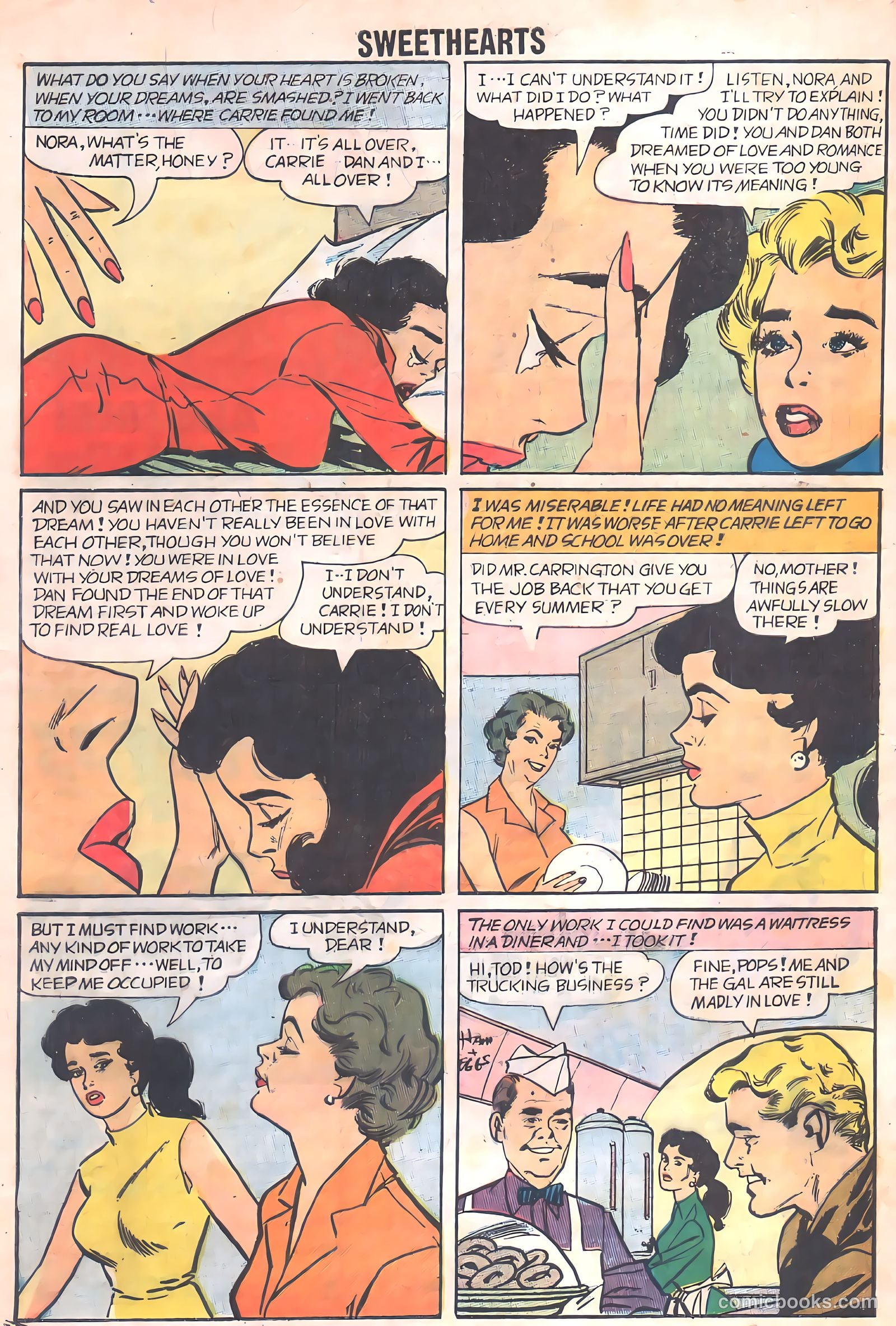 Sweethearts #44 (1958) — page 32 of 36