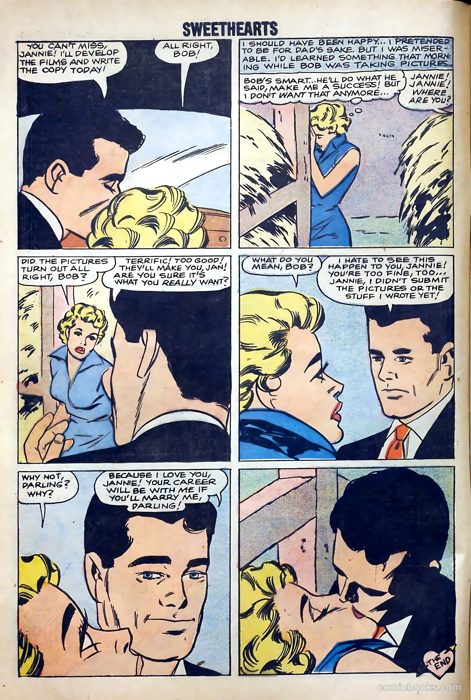Sweethearts #45 (1958) — page 8 of 36