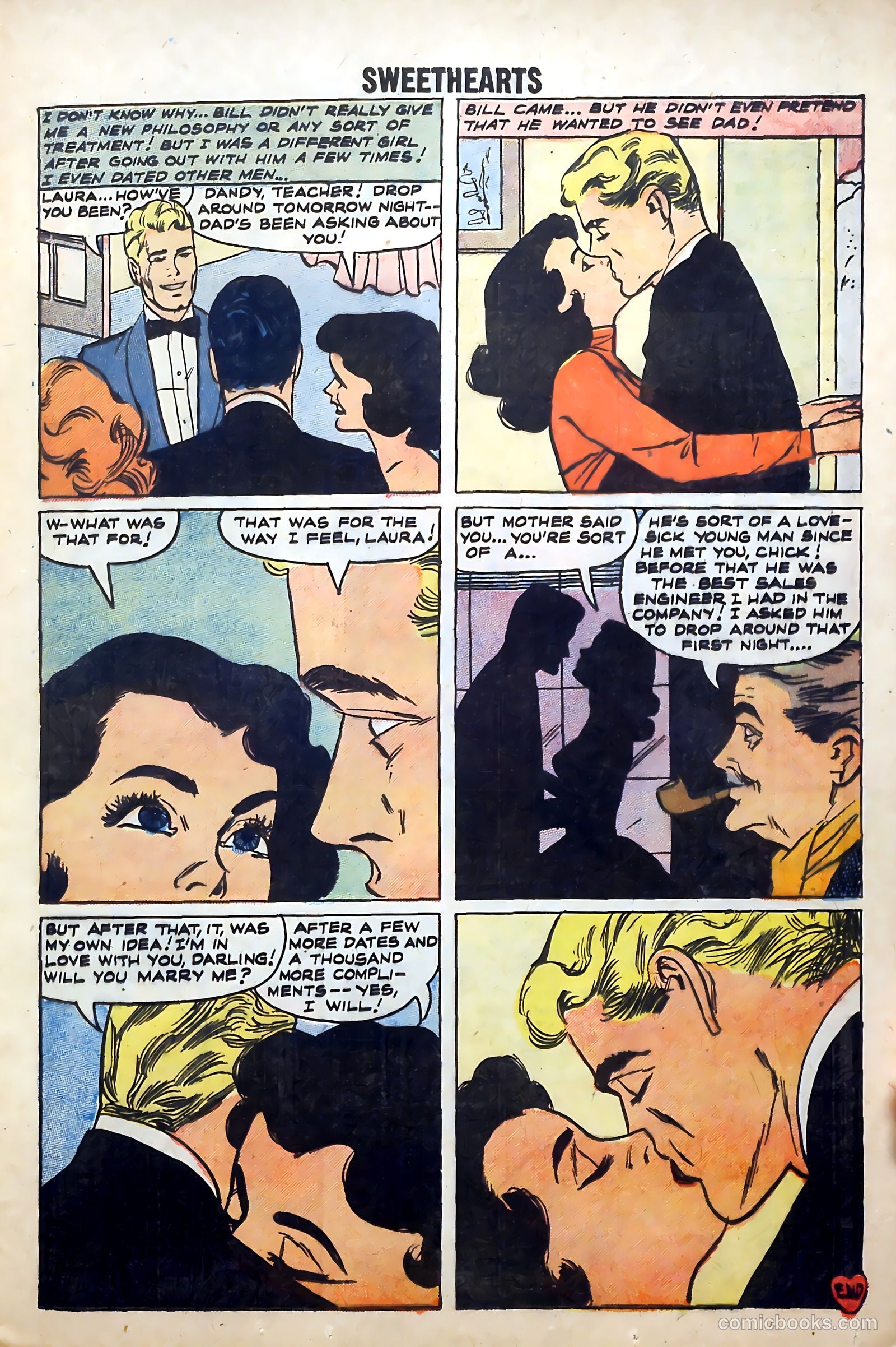 Sweethearts #45 (1958) — page 13 of 36