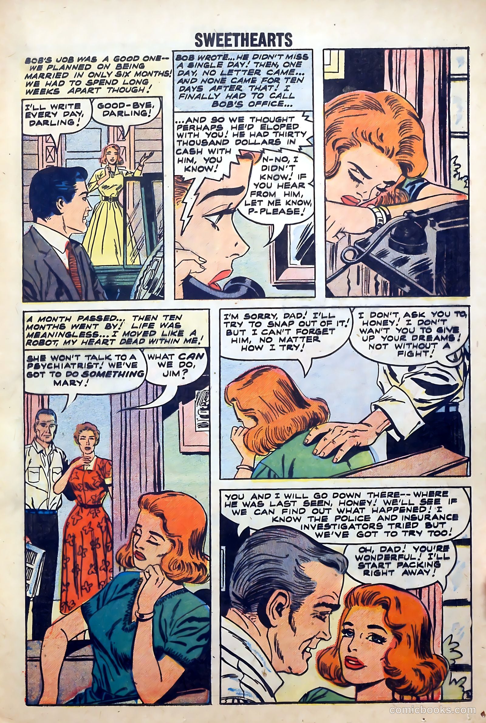 Sweethearts #45 (1958) — page 17 of 36