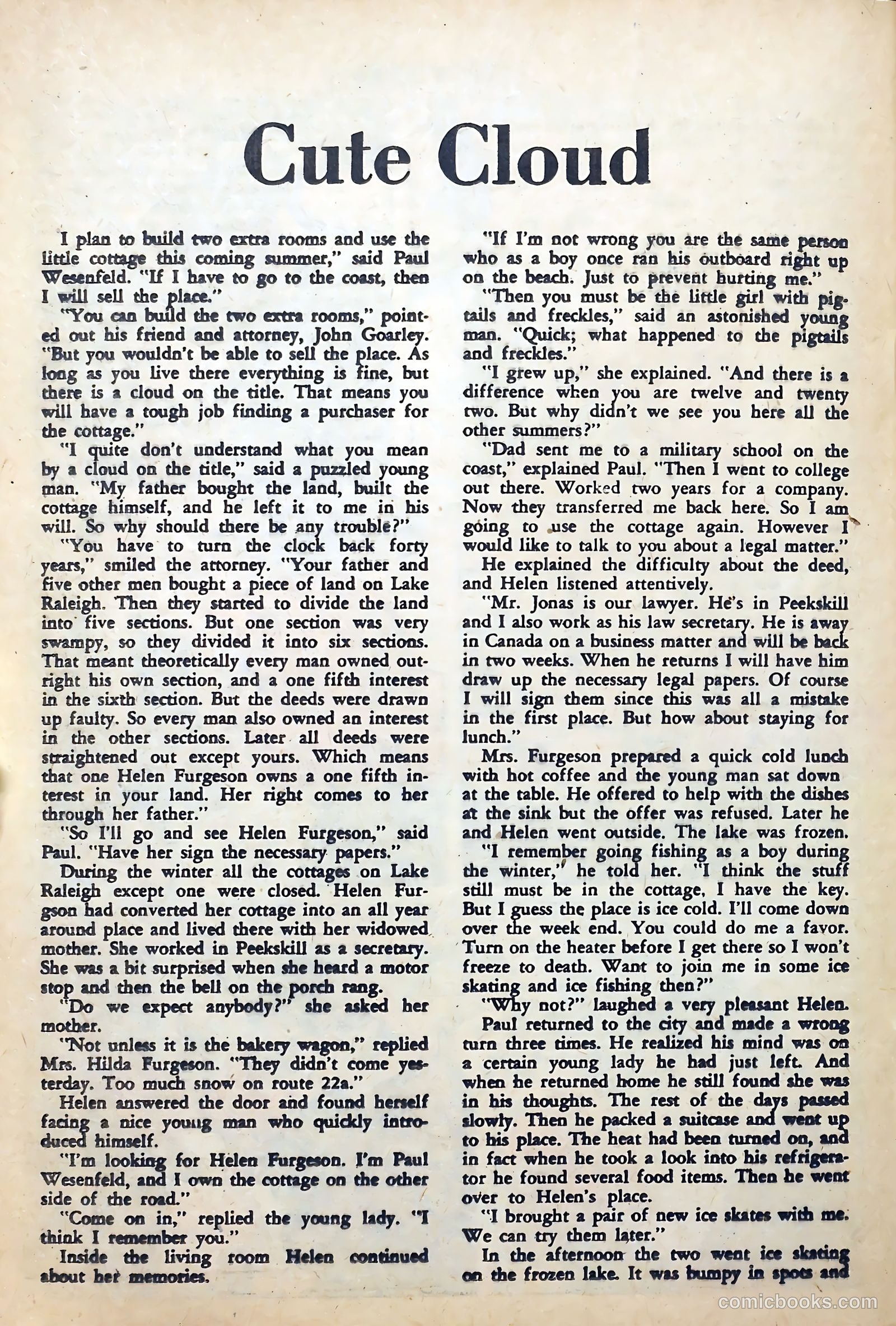 Sweethearts #45 (1958) — page 20 of 36