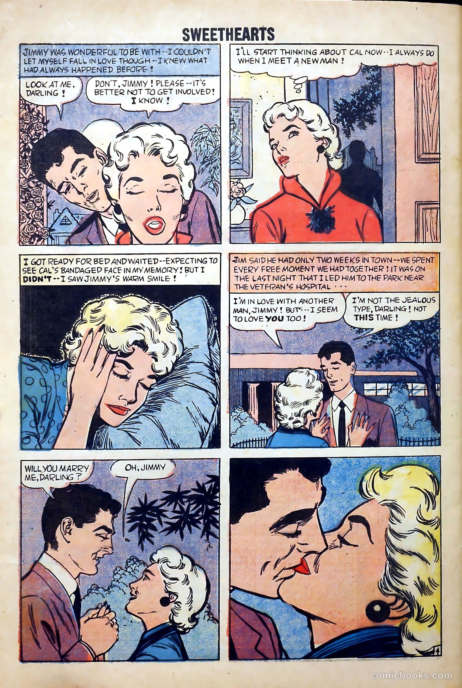 Sweethearts #45 (1958) — page 32 of 36