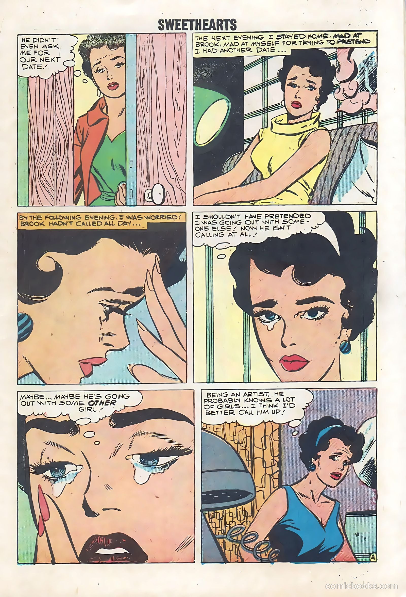 Sweethearts #46 (1958) — page 7 of 36