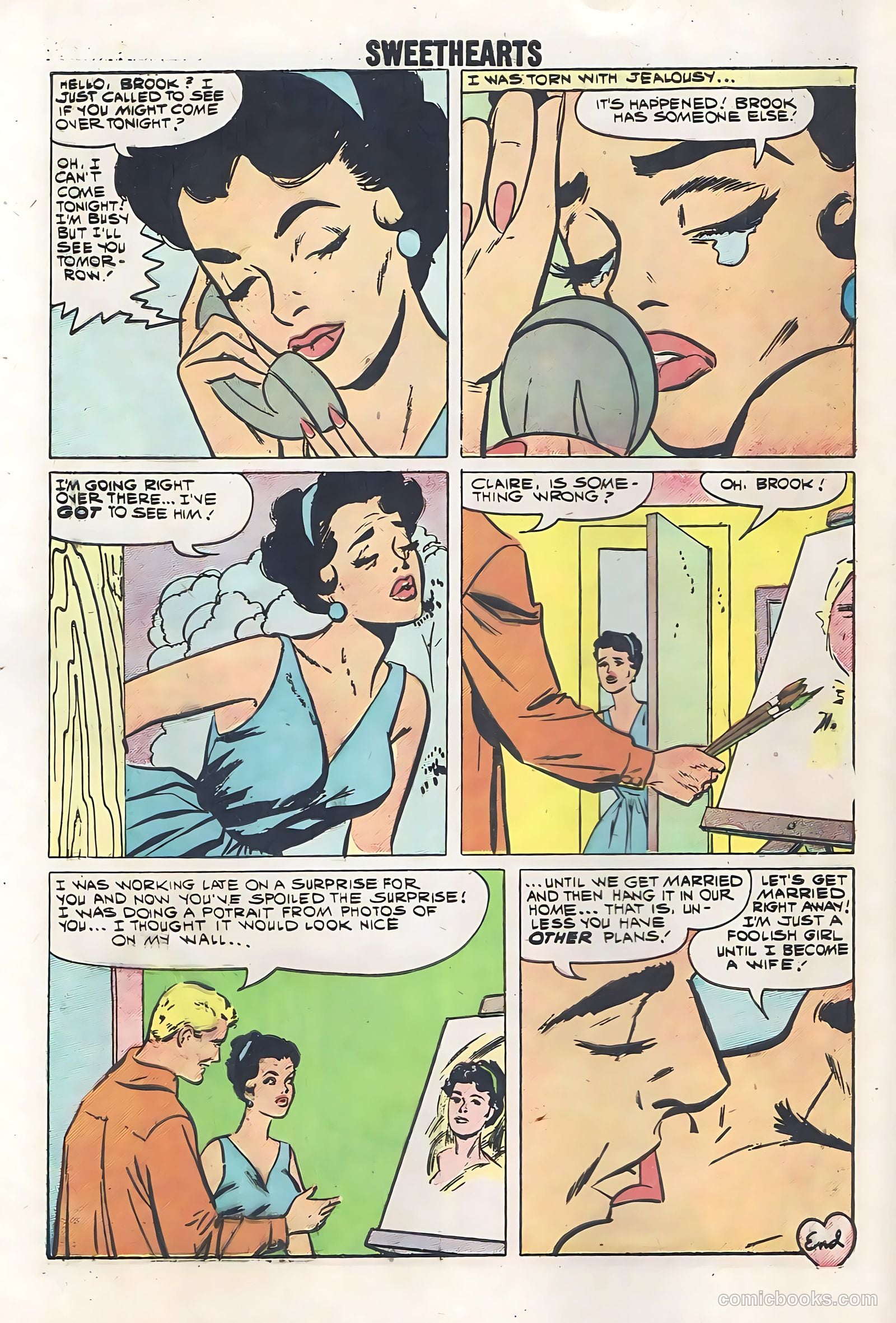 Sweethearts #46 (1958) — page 8 of 36