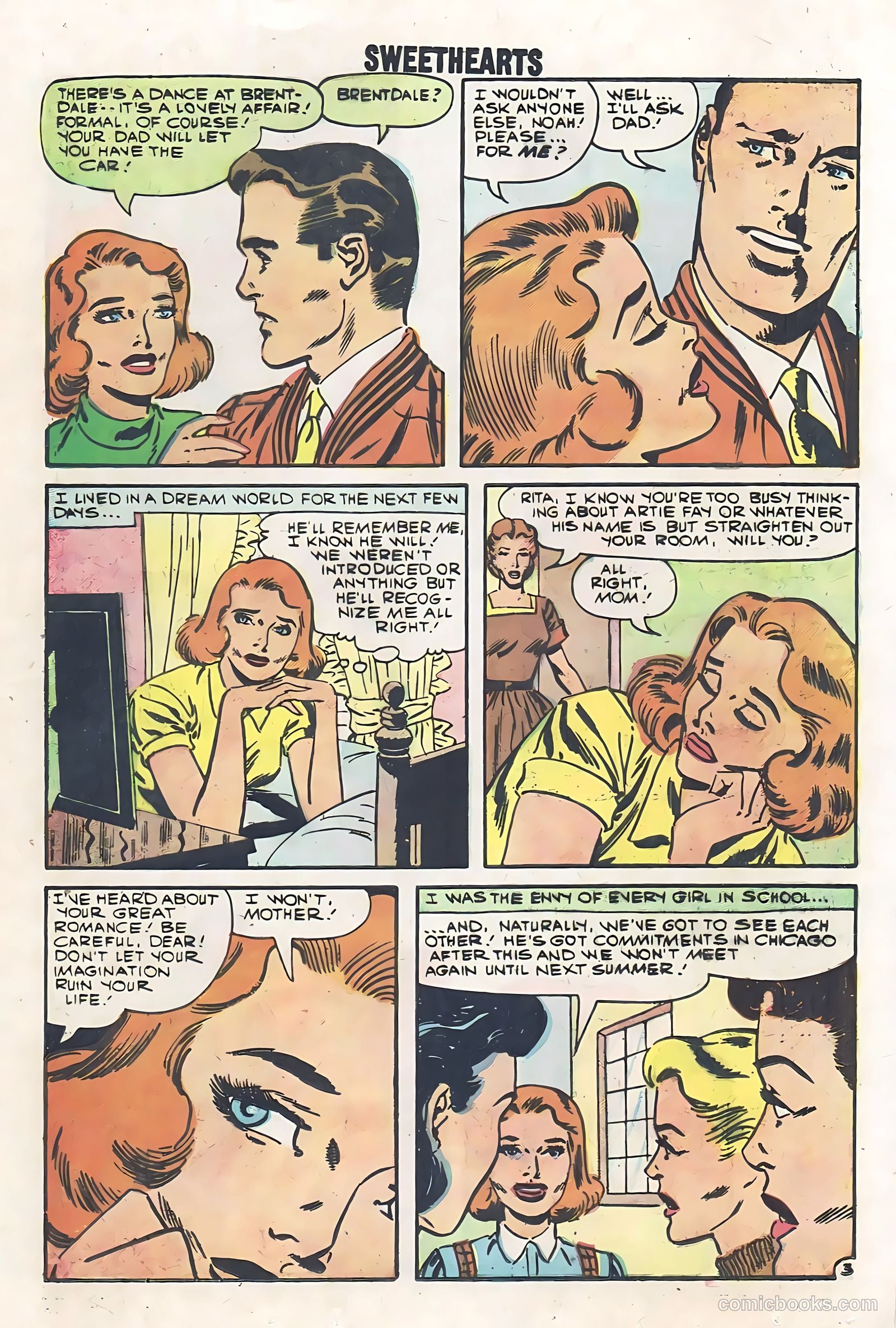 Sweethearts #46 (1958) — page 17 of 36