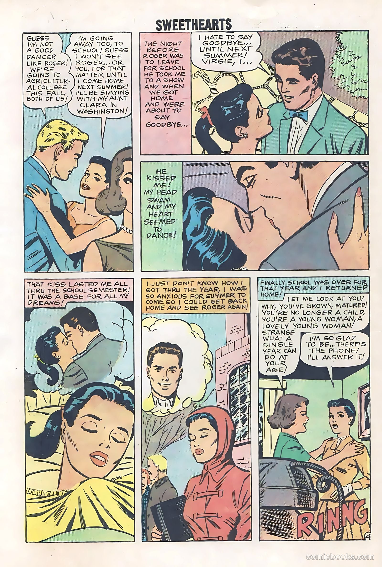 Sweethearts #46 (1958) — page 32 of 36