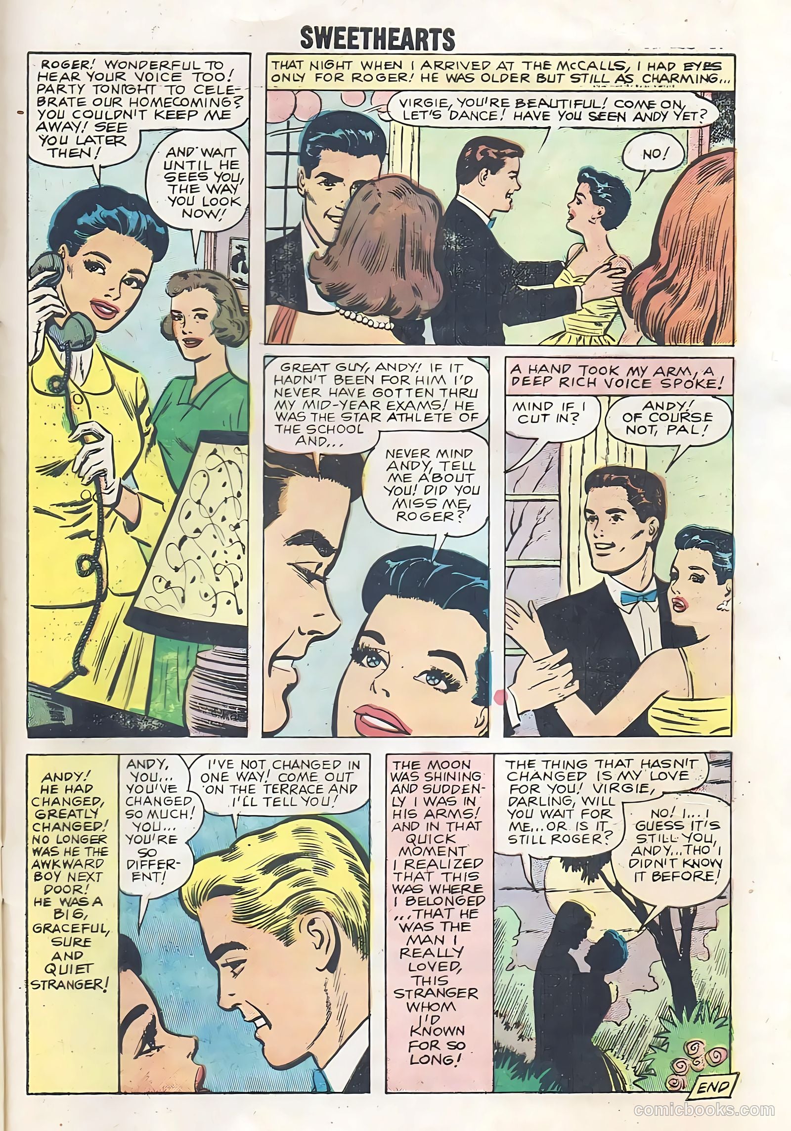 Sweethearts #46 (1958) — page 33 of 36