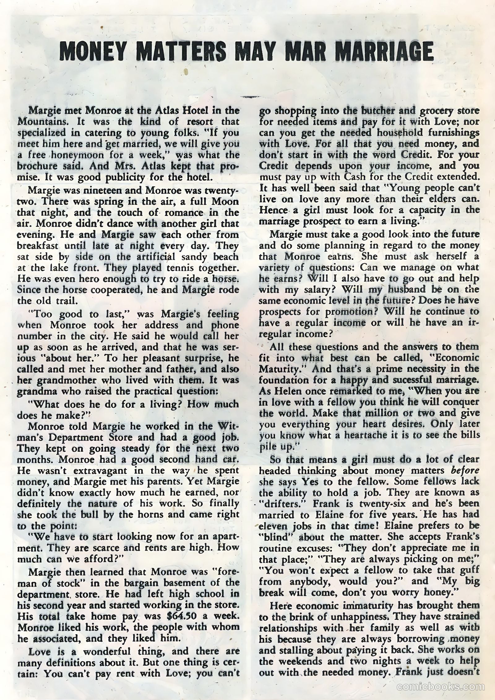 Sweethearts #48 (1959) — page 20 of 36