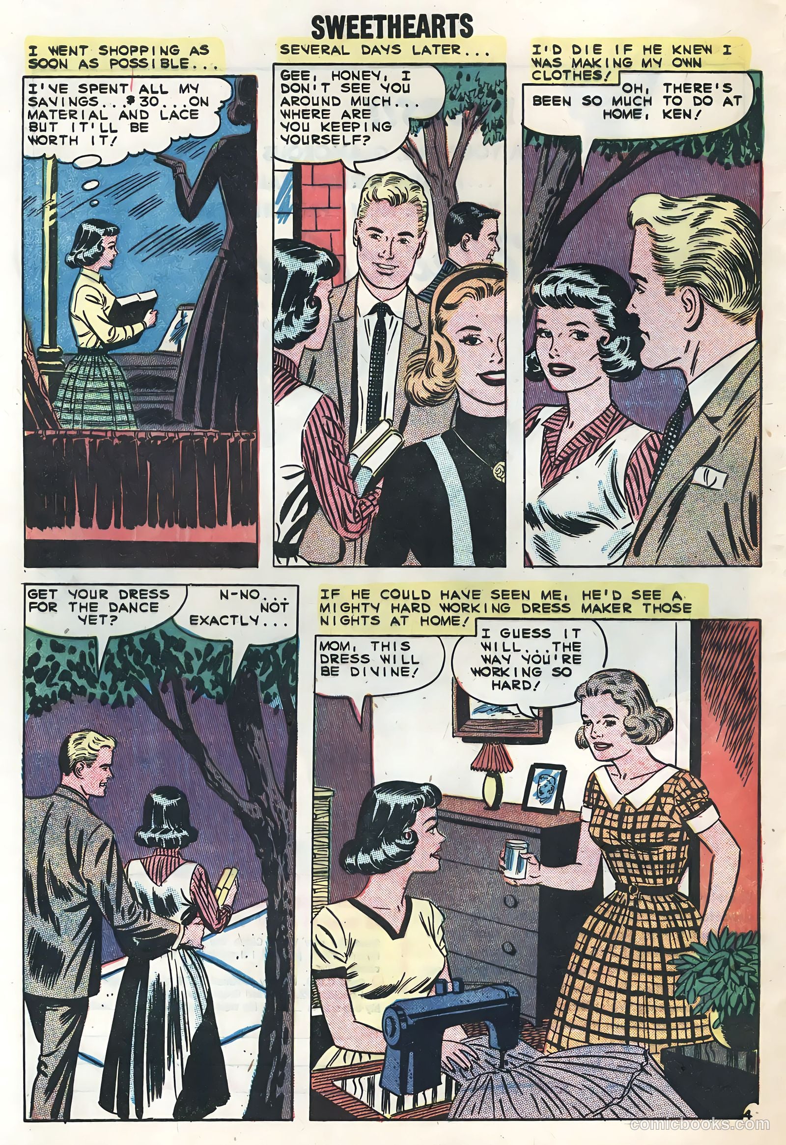 Sweethearts #48 (1959) — page 32 of 36