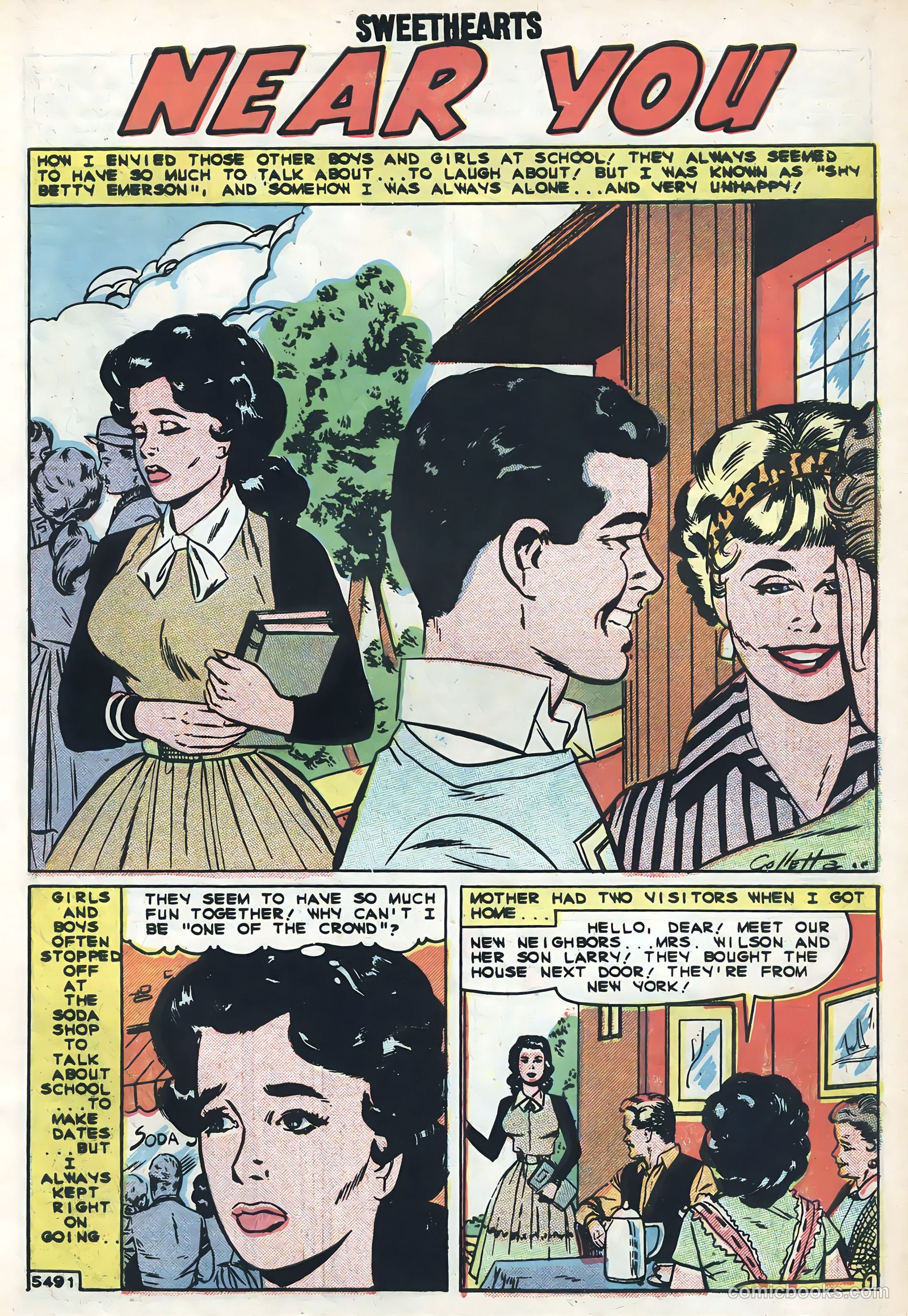Sweethearts #50 (1959) — page 3 of 36