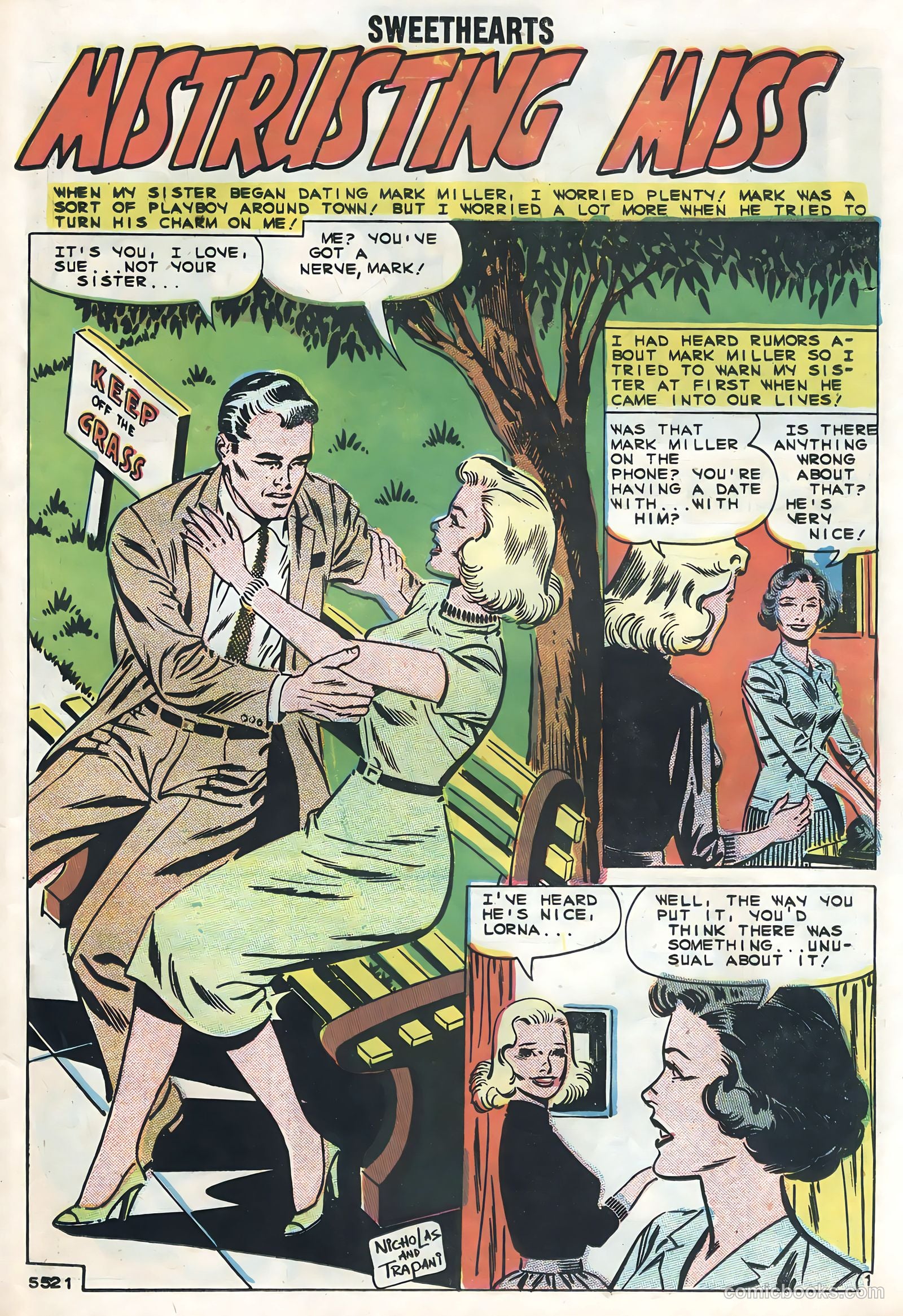 Sweethearts #50 (1959) — page 23 of 36