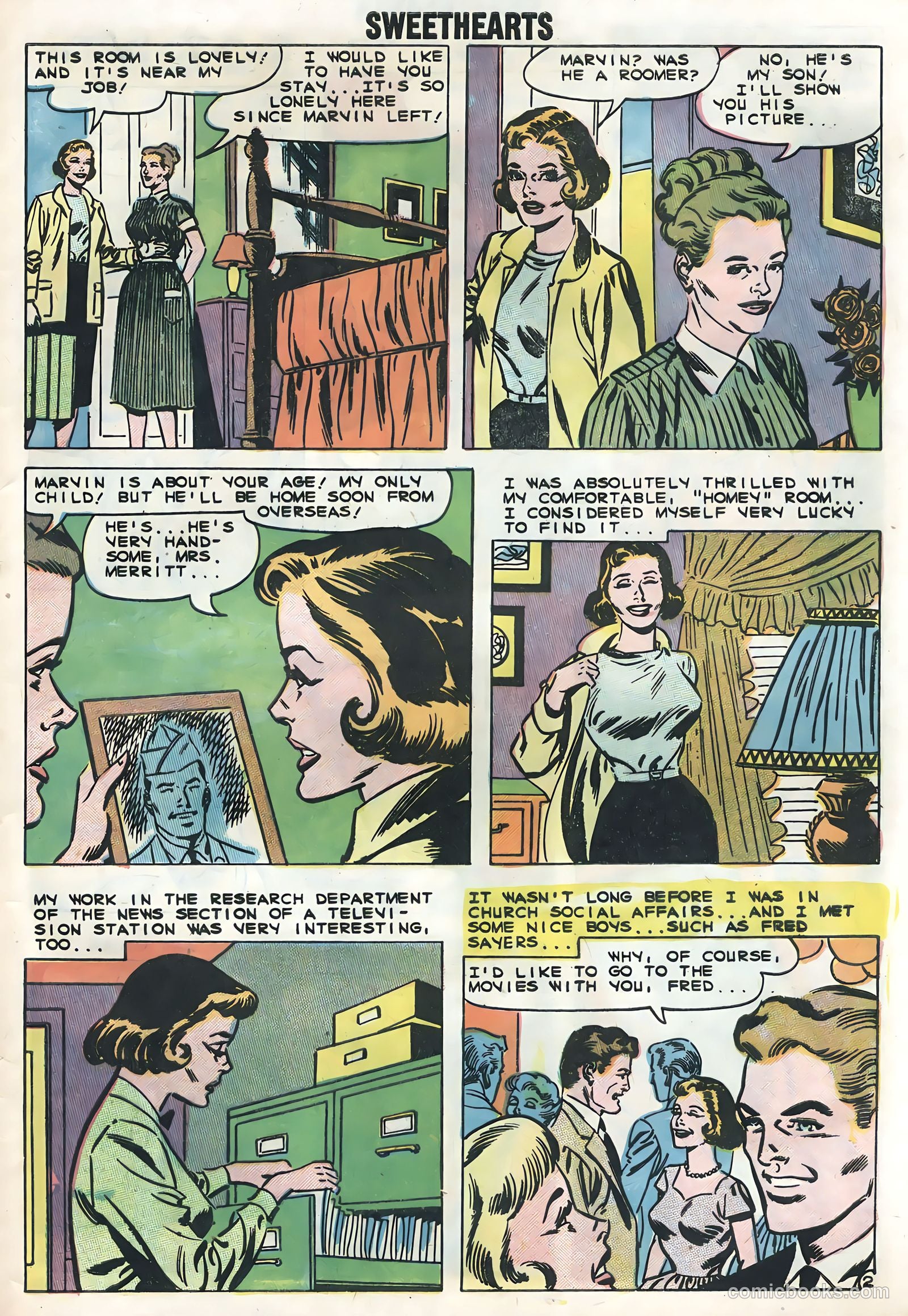 Sweethearts #50 (1959) — page 29 of 36