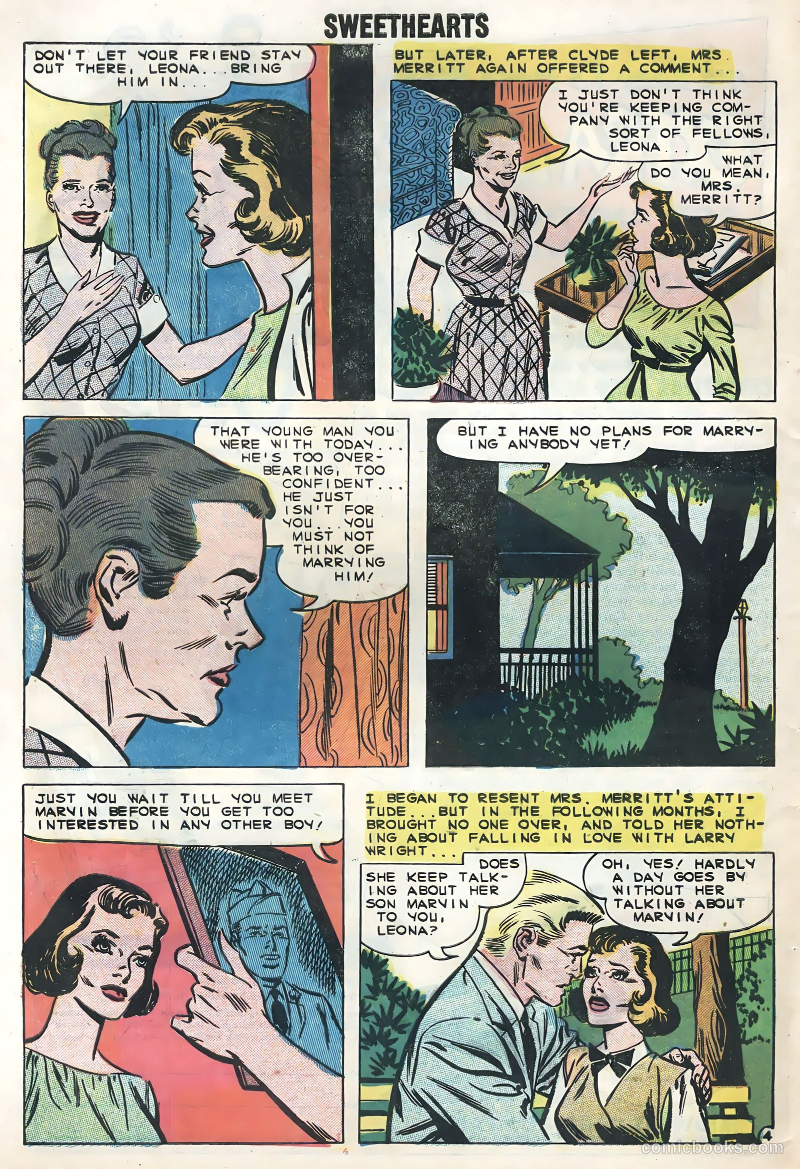 Sweethearts #50 (1959) — page 32 of 36