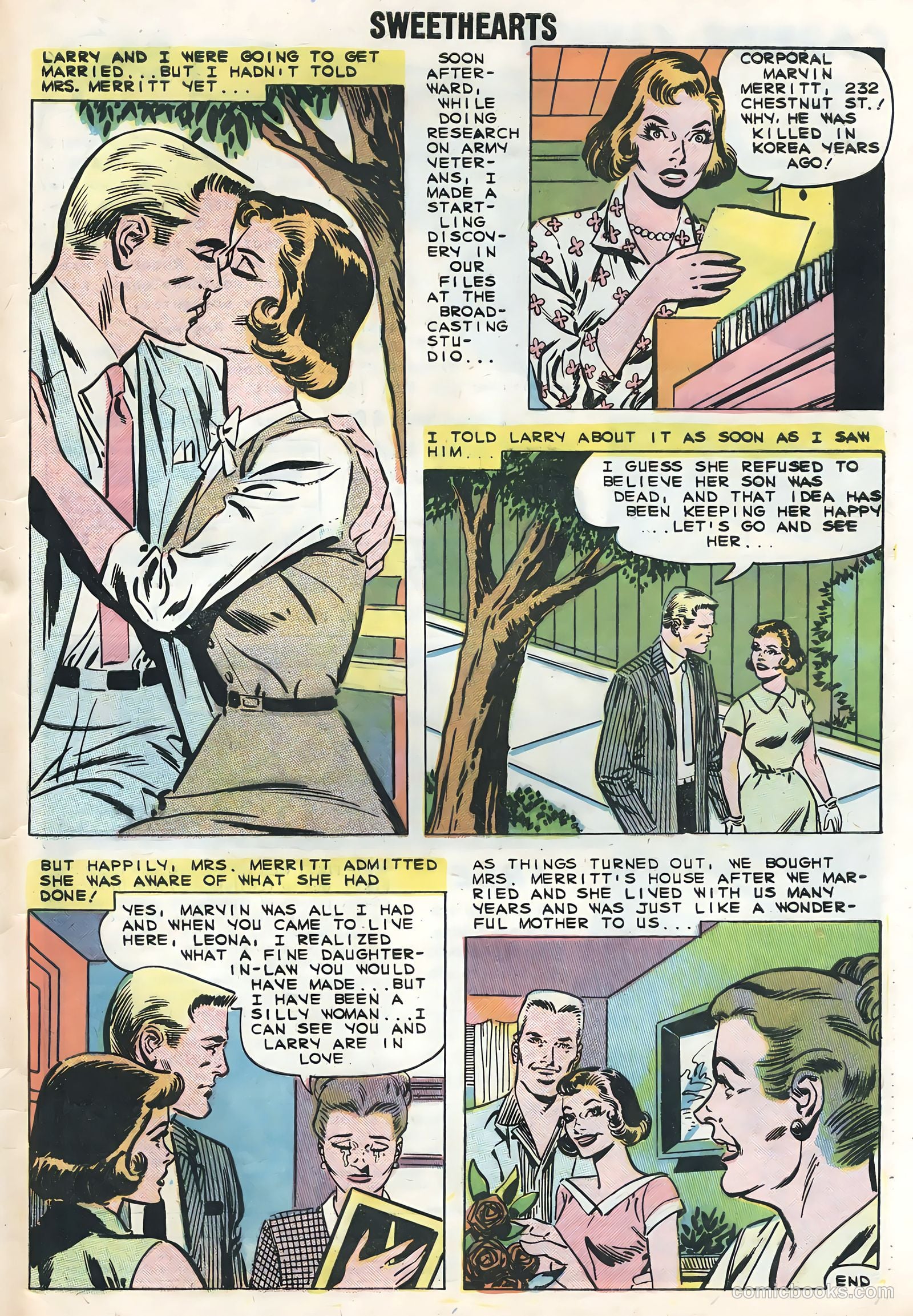 Sweethearts #50 (1959) — page 33 of 36