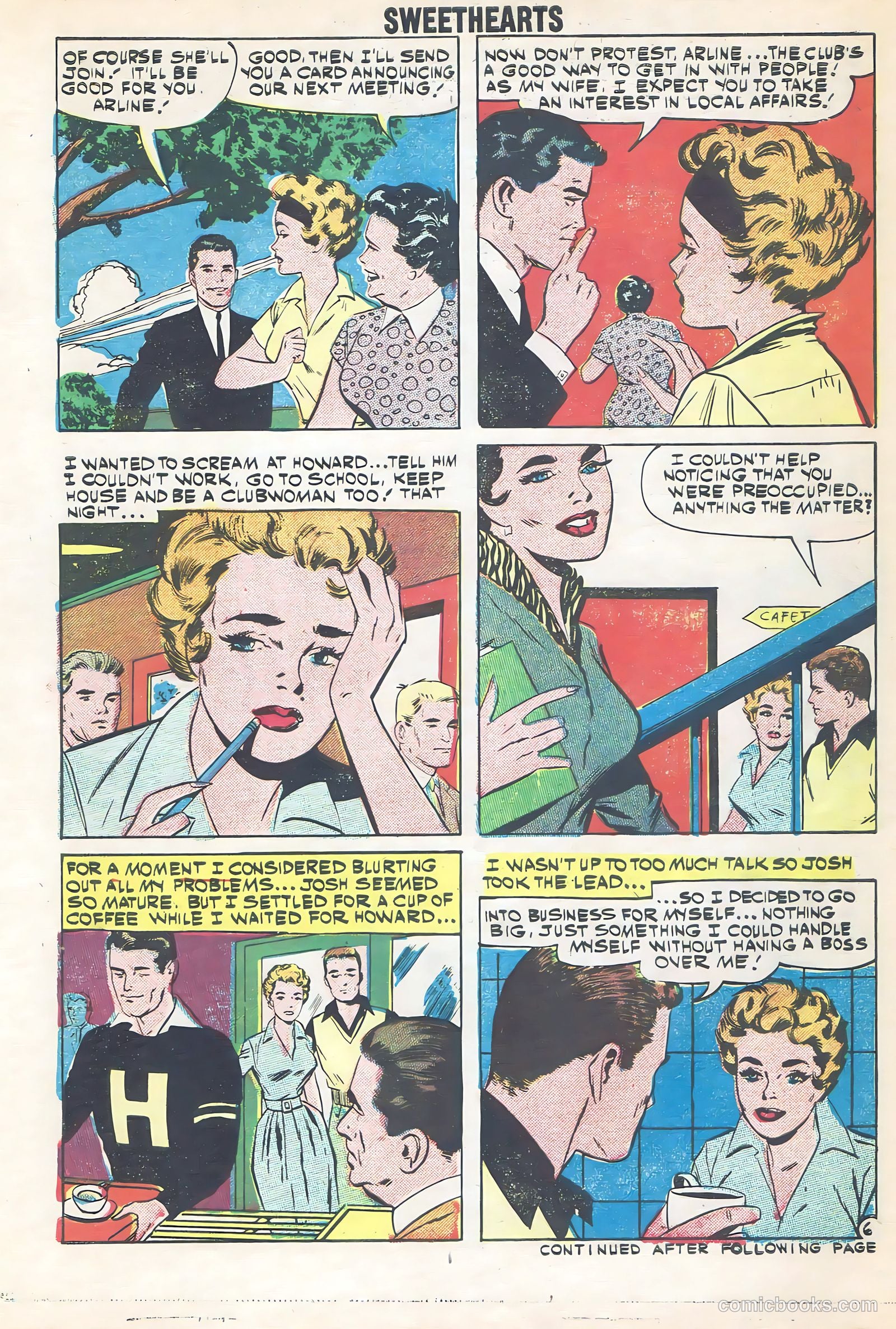 Sweethearts #52 (1960) — page 30 of 36