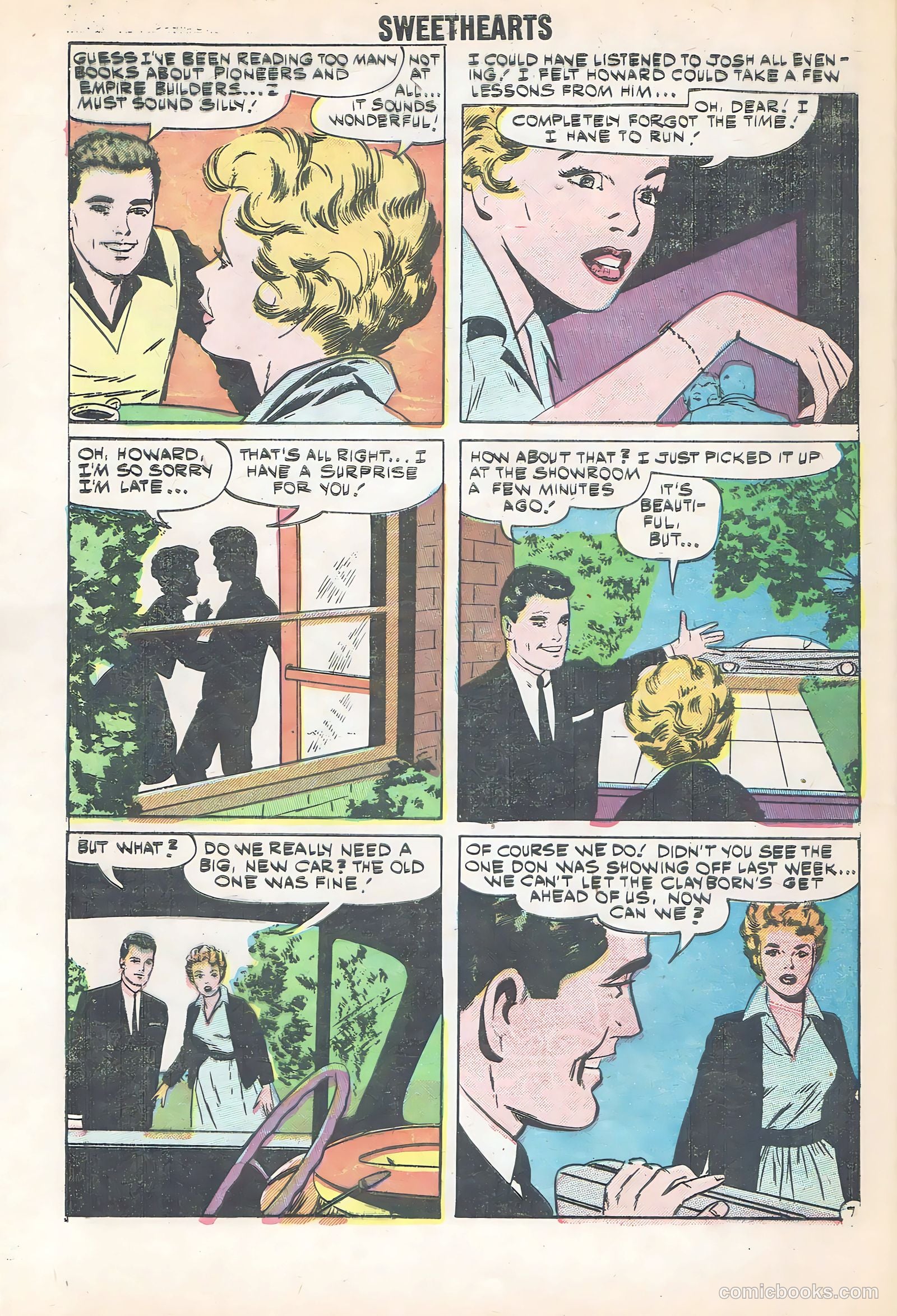 Sweethearts #52 (1960) — page 32 of 36