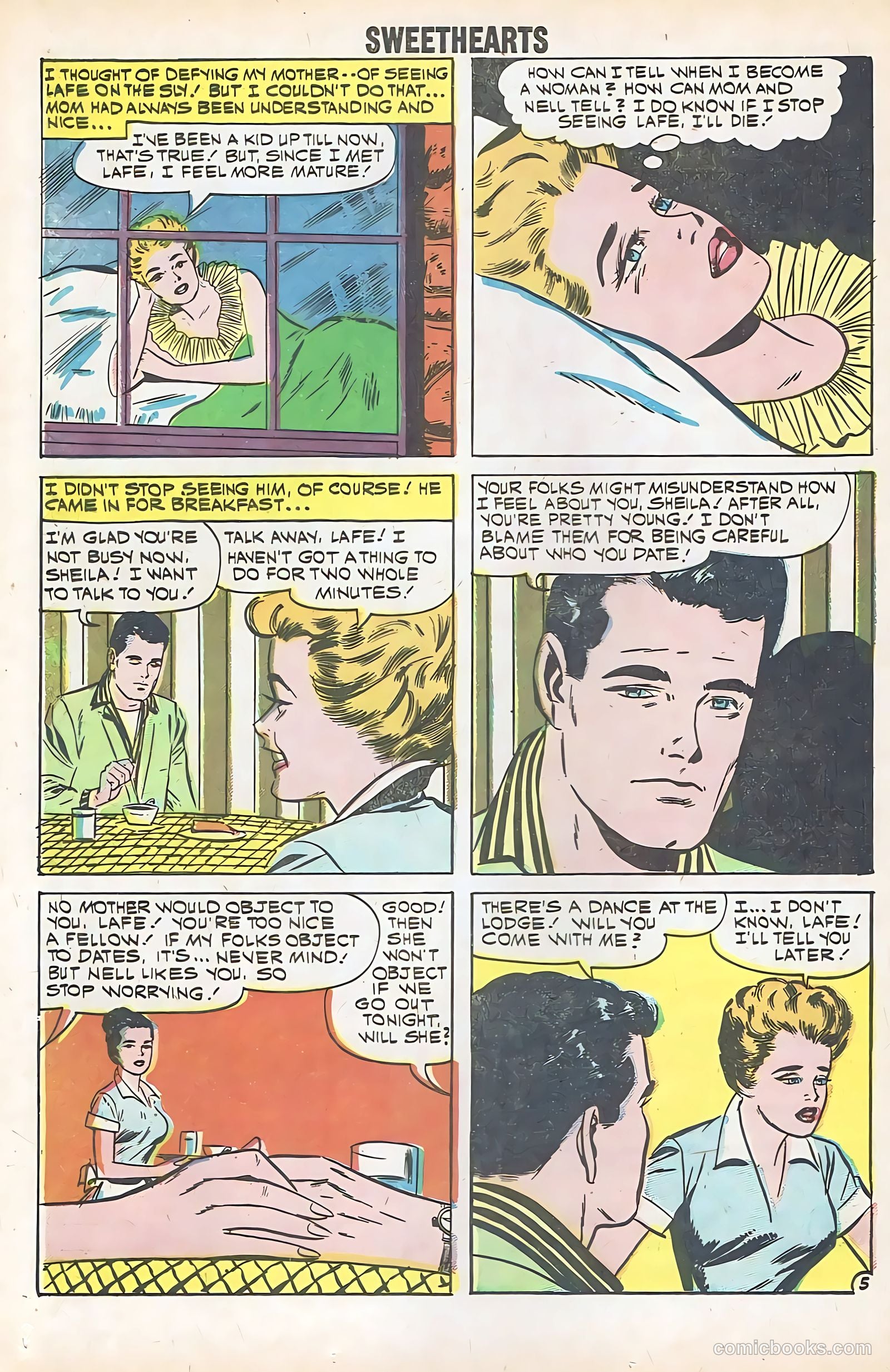 Sweethearts #53 (1960) — page 16 of 36