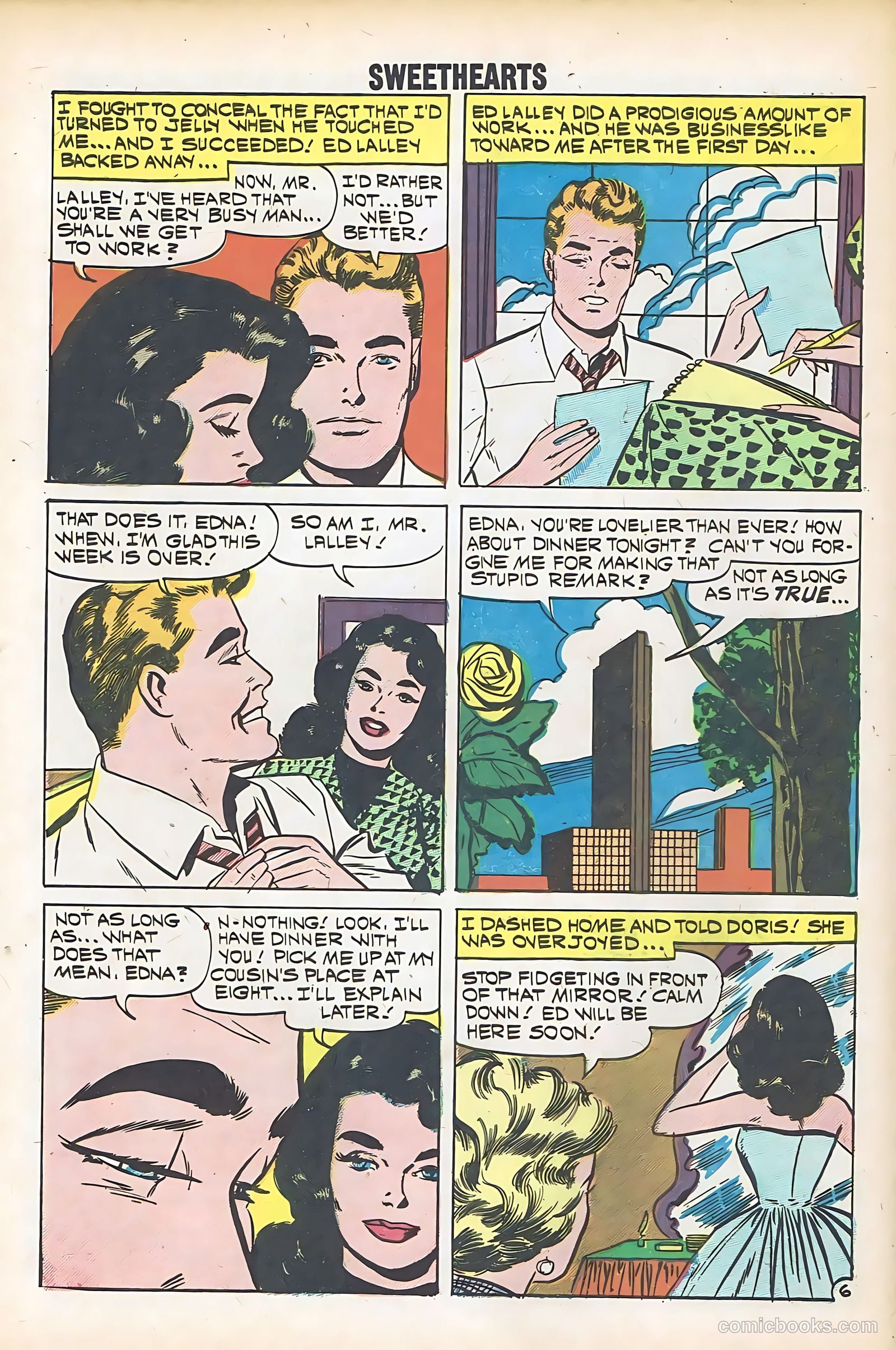Sweethearts #53 (1960) — page 32 of 36