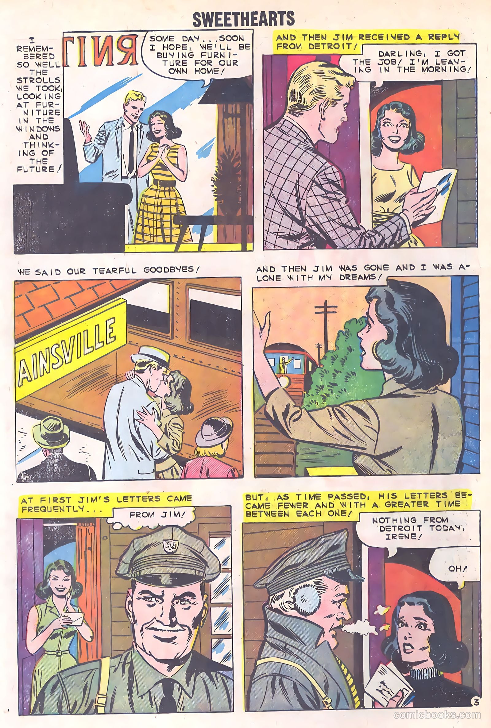 Sweethearts #54 (1960) — page 16 of 36
