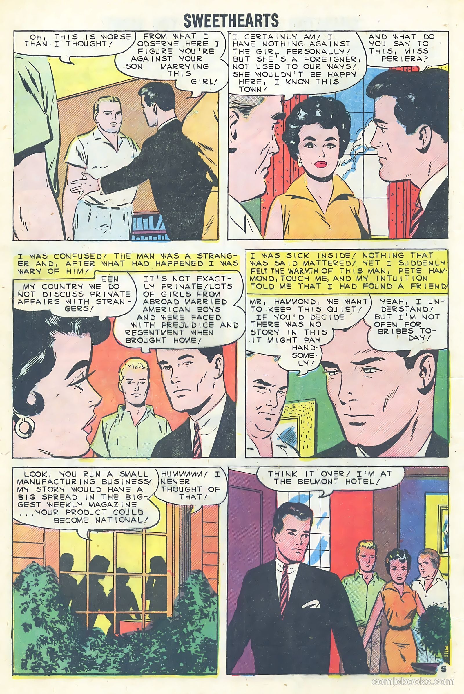 Sweethearts #56 (1960) — page 8 of 37