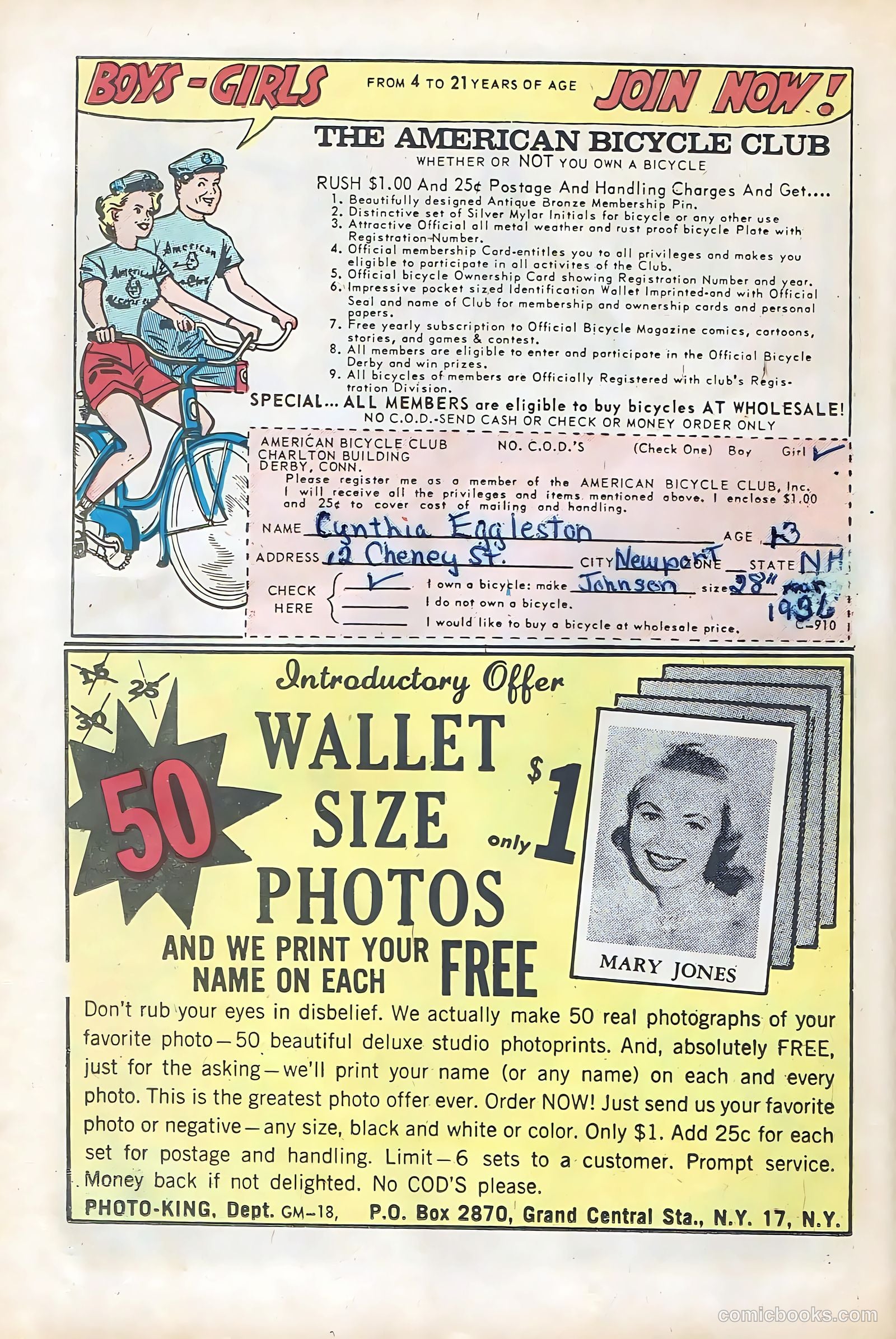 Sweethearts #57 (1960) — page 22 of 36