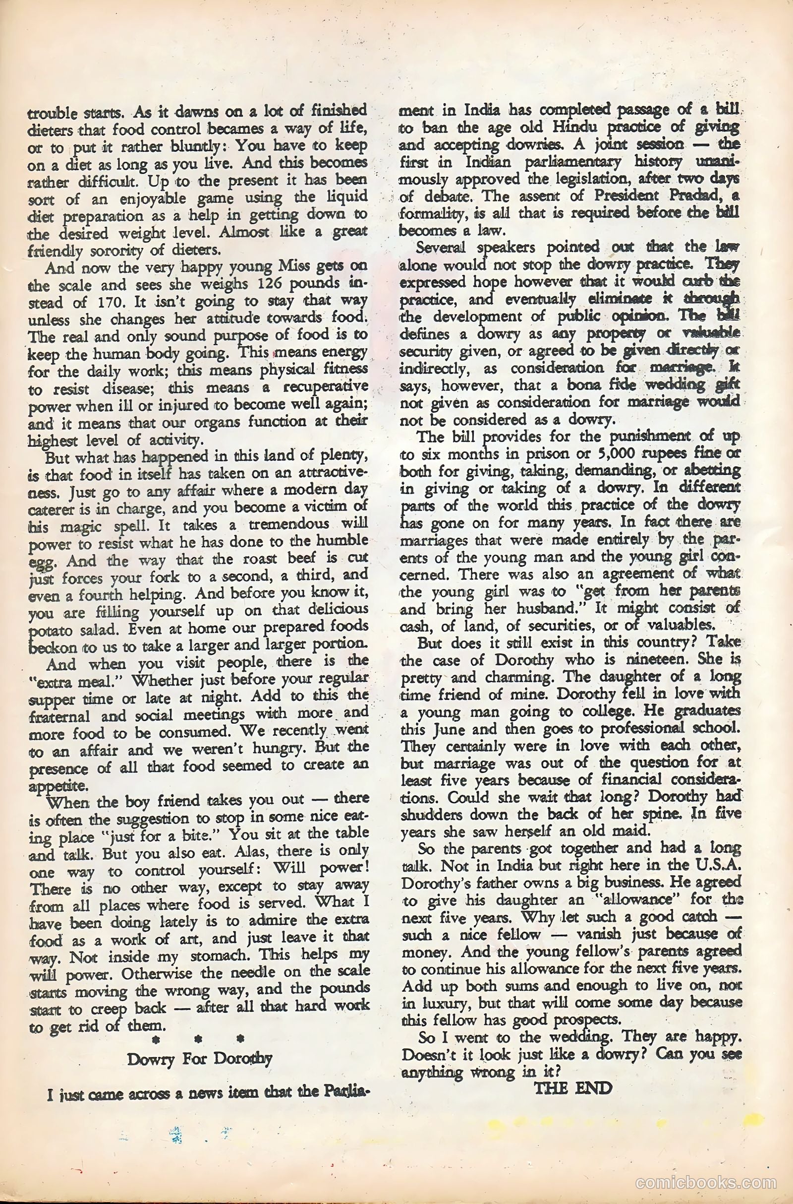 Sweethearts #63 (1961) — page 21 of 36