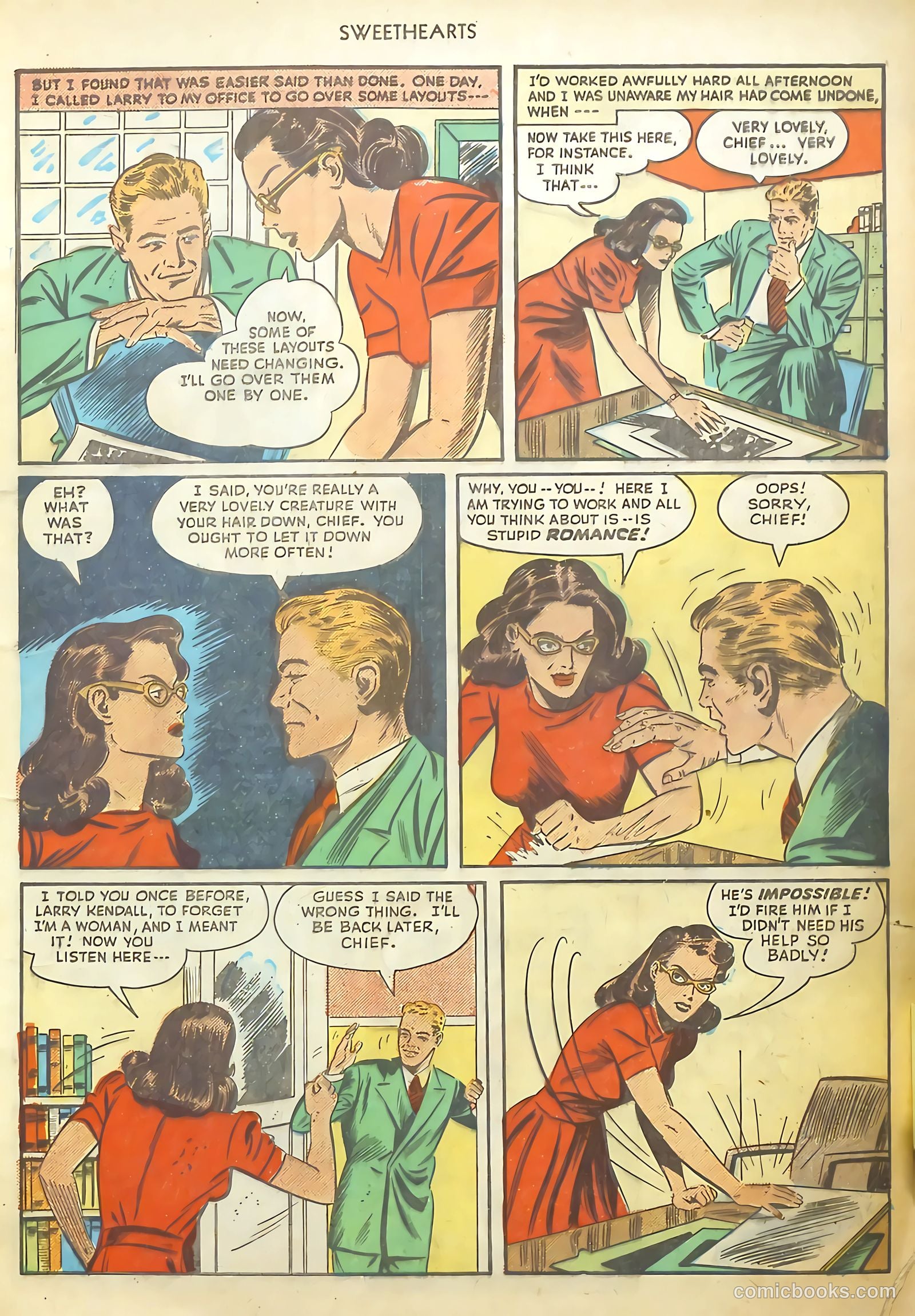 Sweethearts #69 (1948) — page 8 of 50
