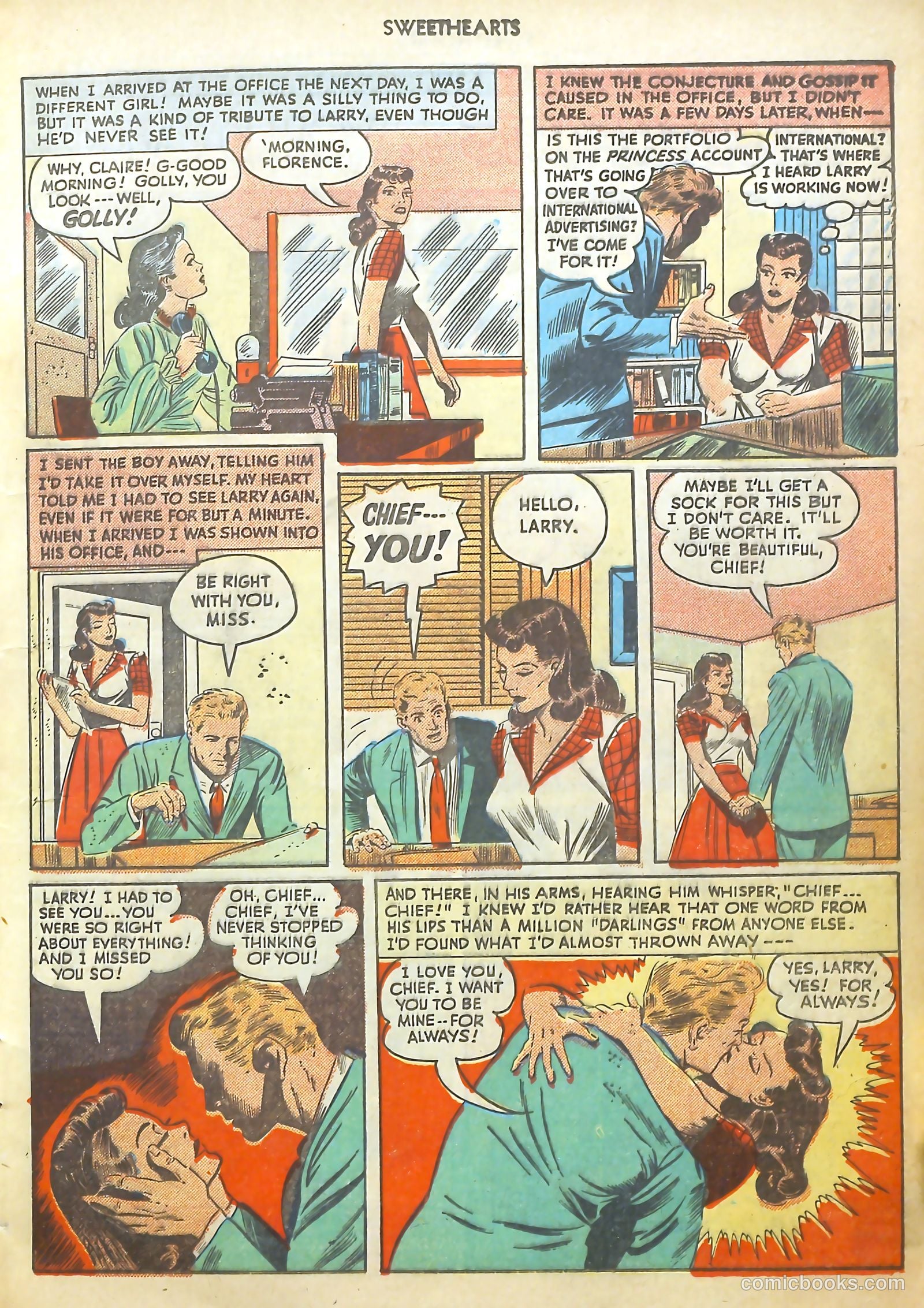 Sweethearts #69 (1948) — page 16 of 50