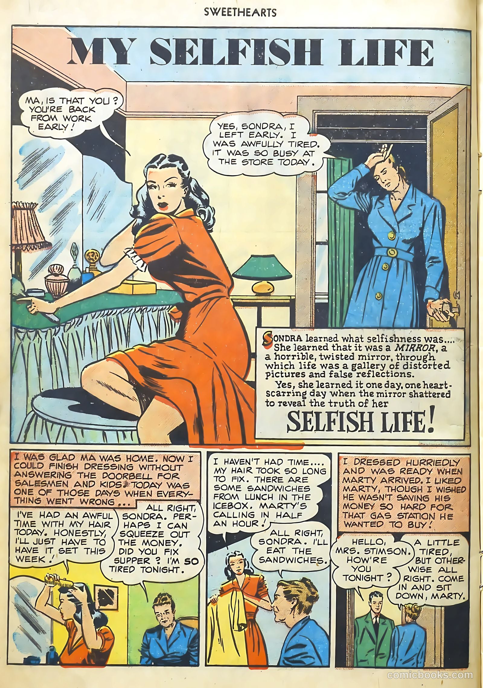 Sweethearts #69 (1948) — page 19 of 50