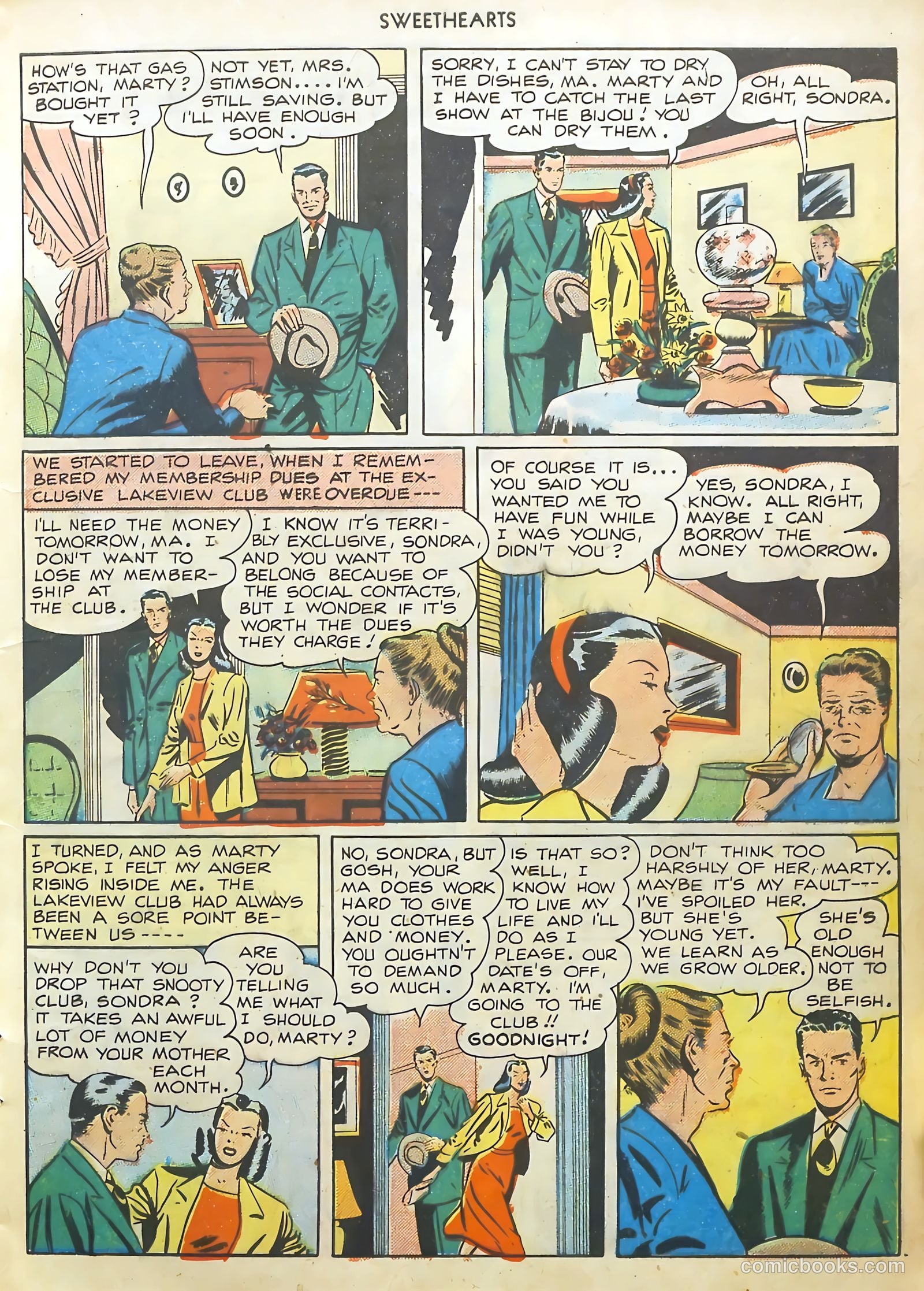 Sweethearts #69 (1948) — page 20 of 50