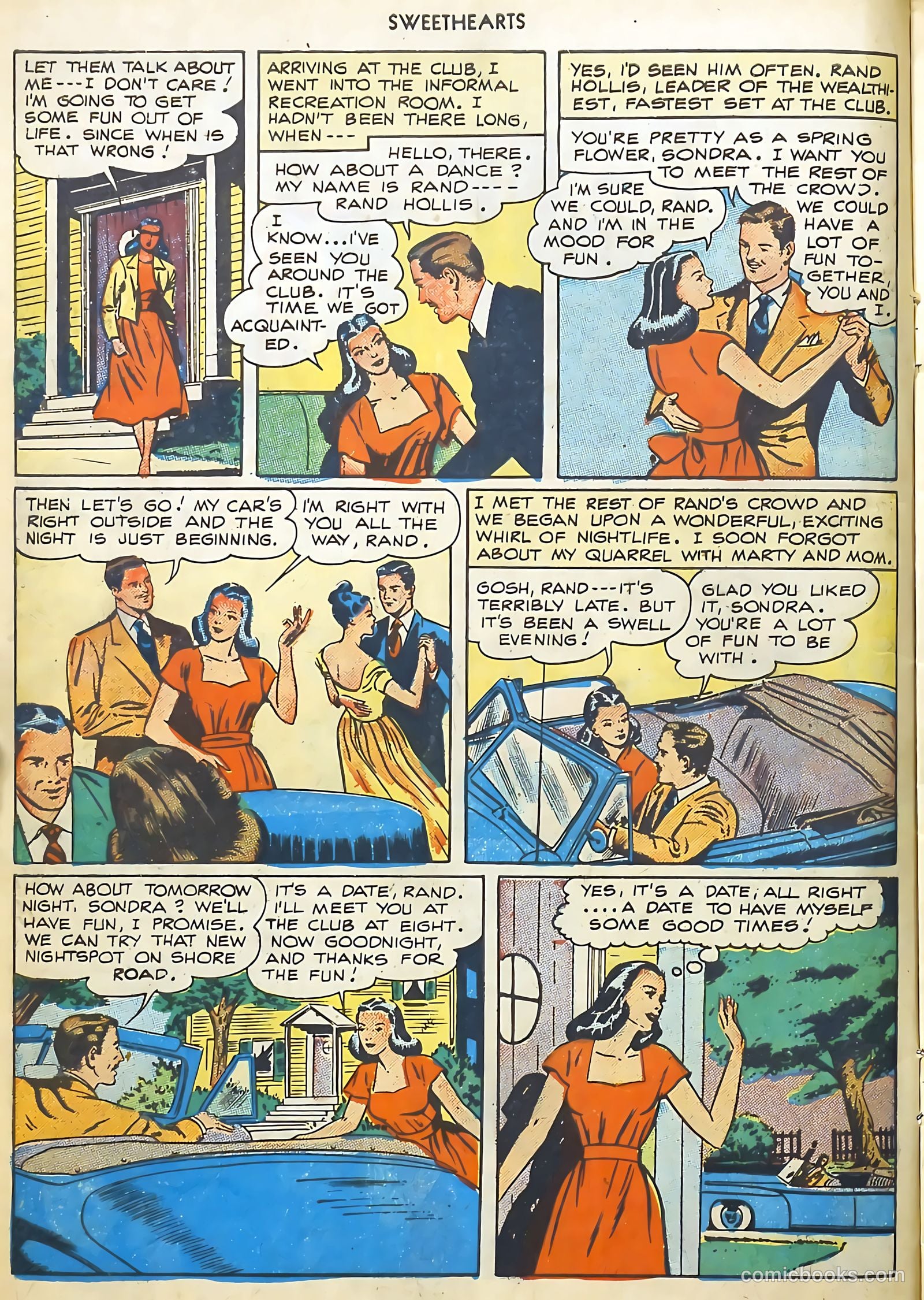 Sweethearts #69 (1948) — page 21 of 50