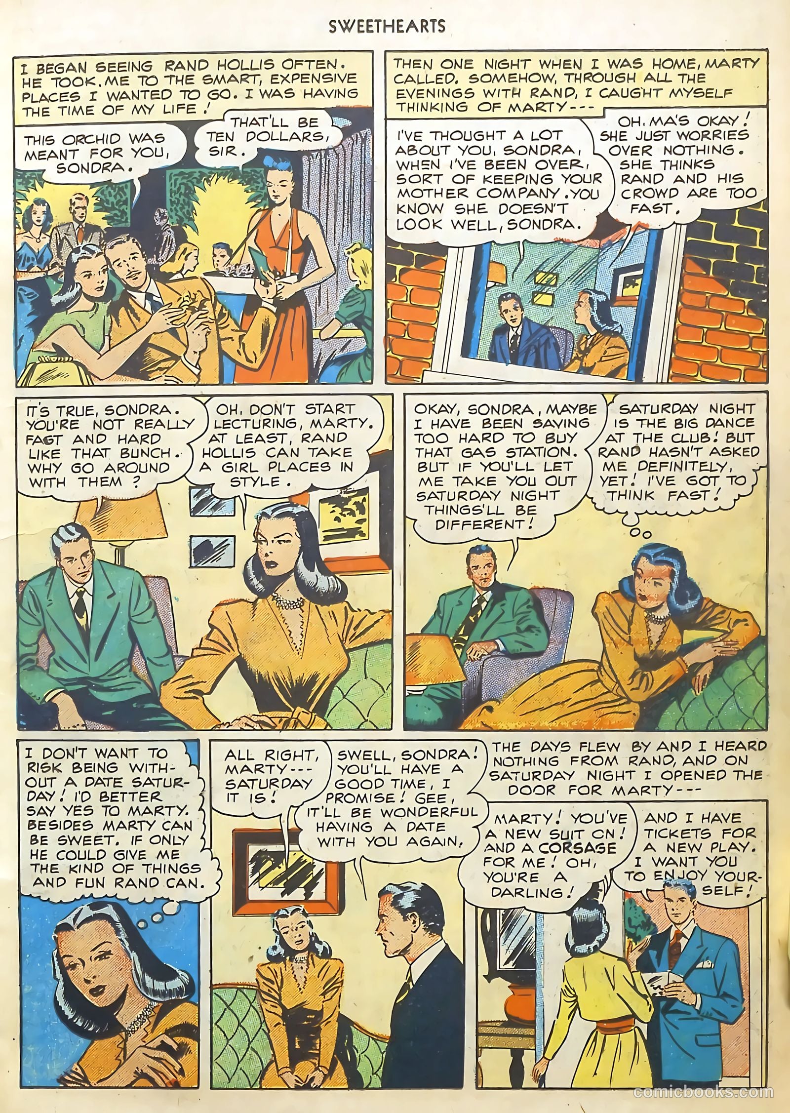 Sweethearts #69 (1948) — page 22 of 50