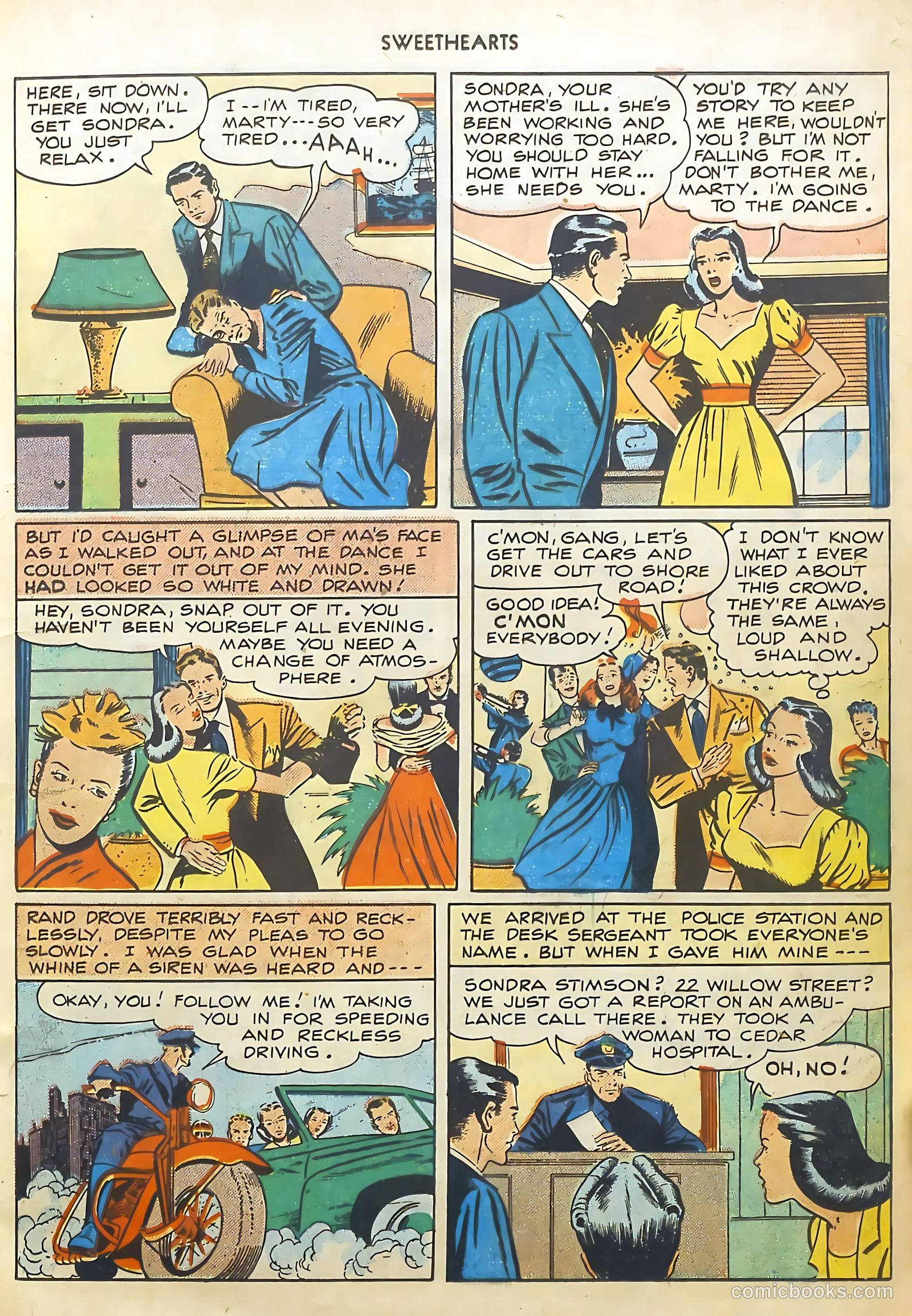 Sweethearts #69 (1948) — page 24 of 50