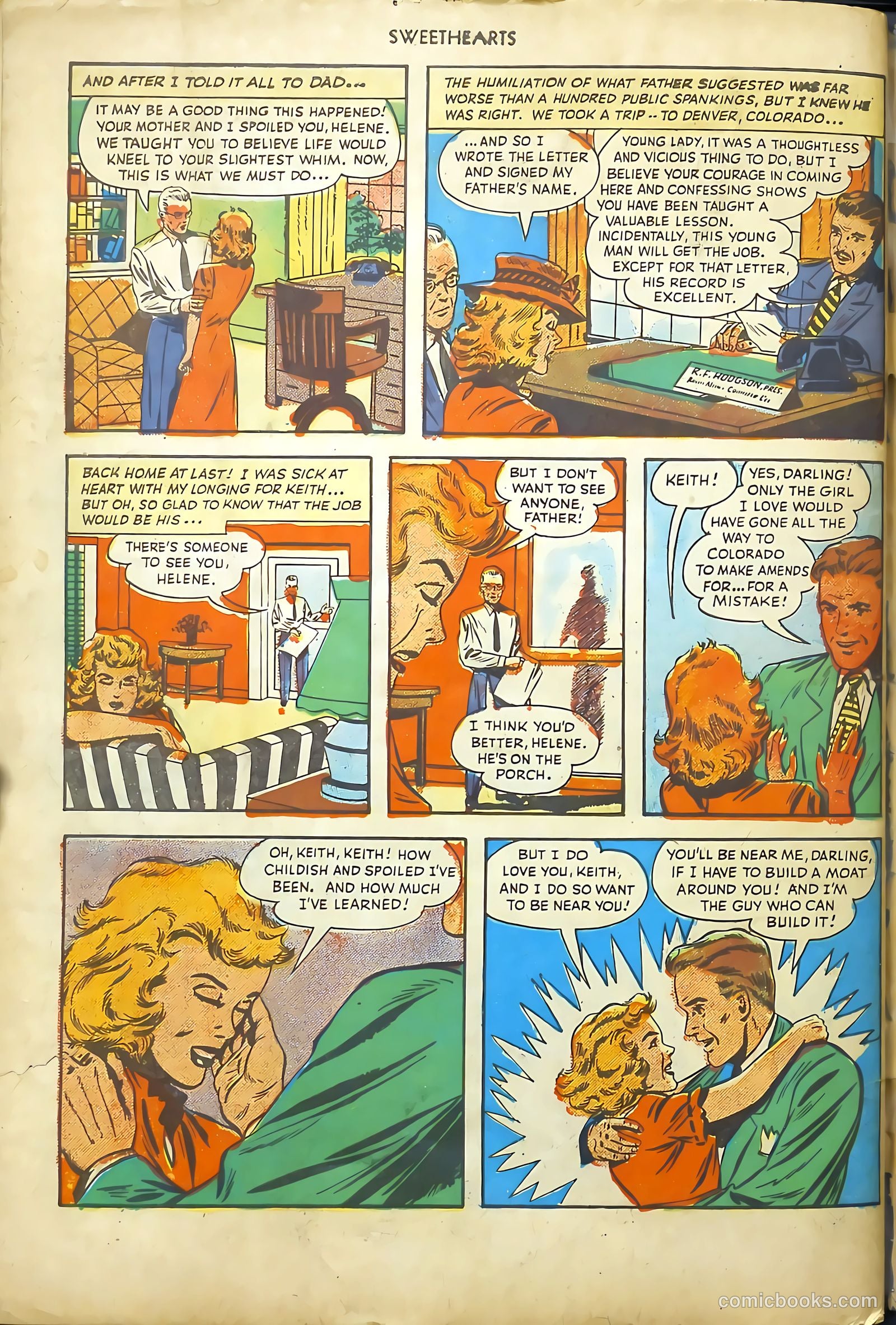 Sweethearts #70 (1948) — page 50 of 52