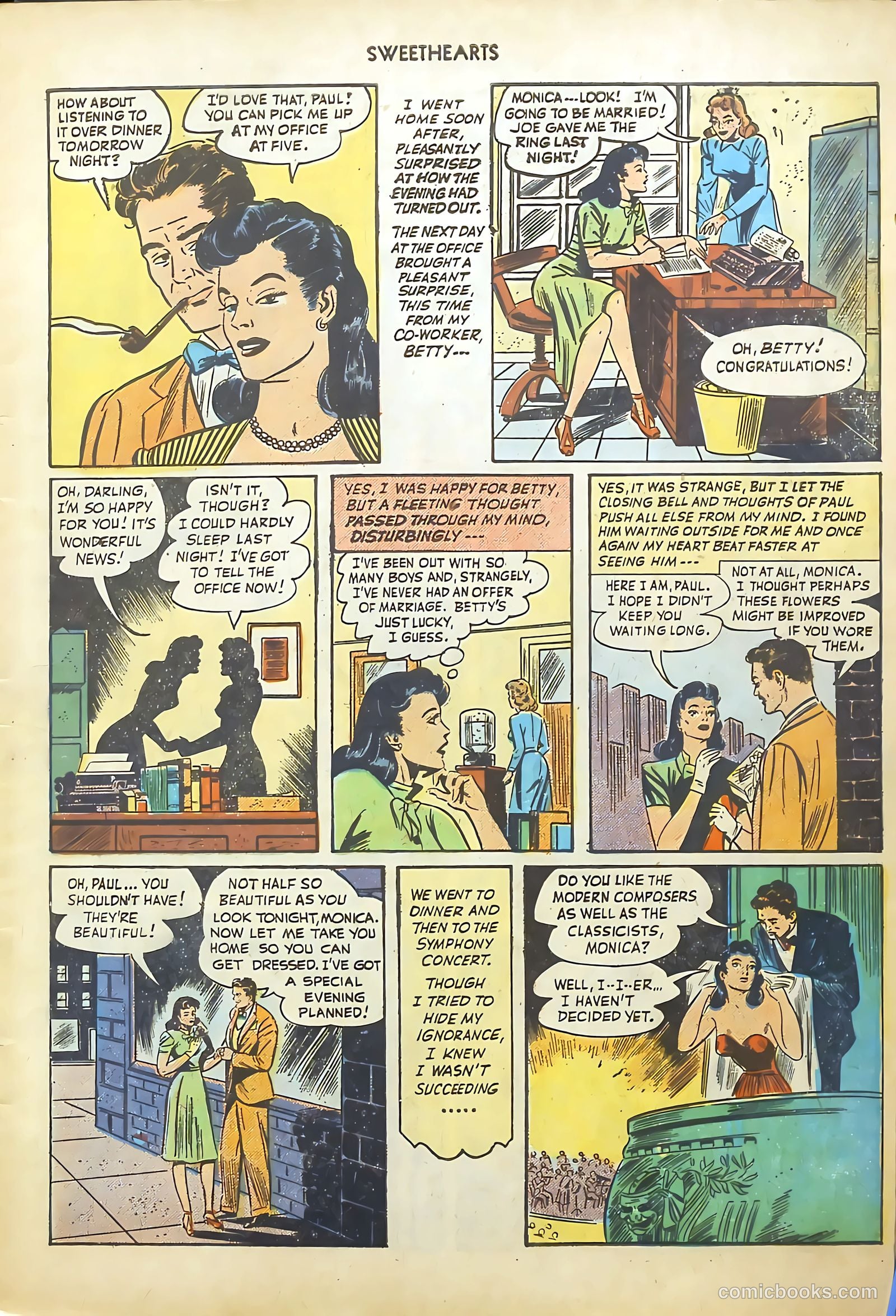 Sweethearts #71 (1948) — page 7 of 52