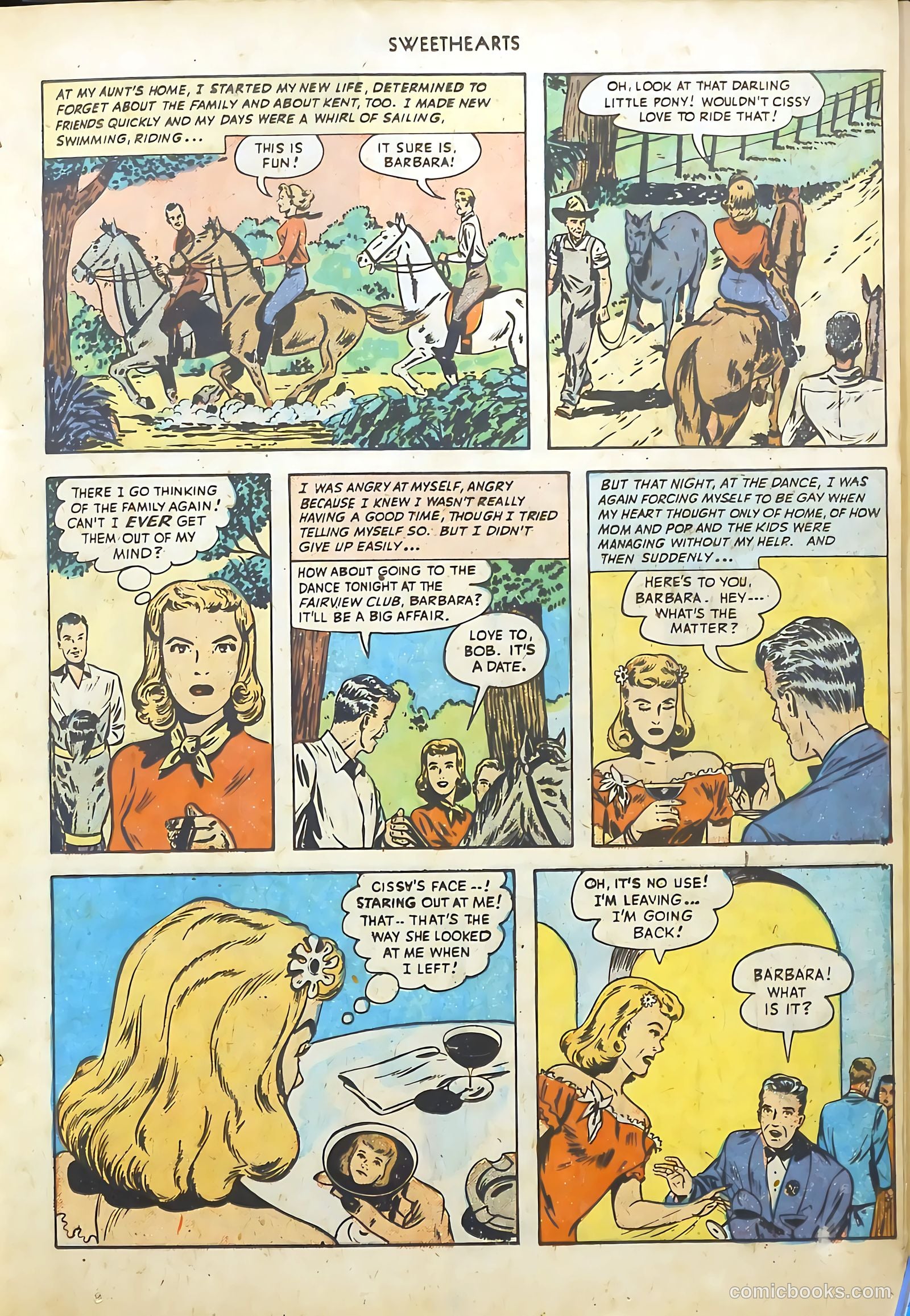 Sweethearts #71 (1948) — page 25 of 52