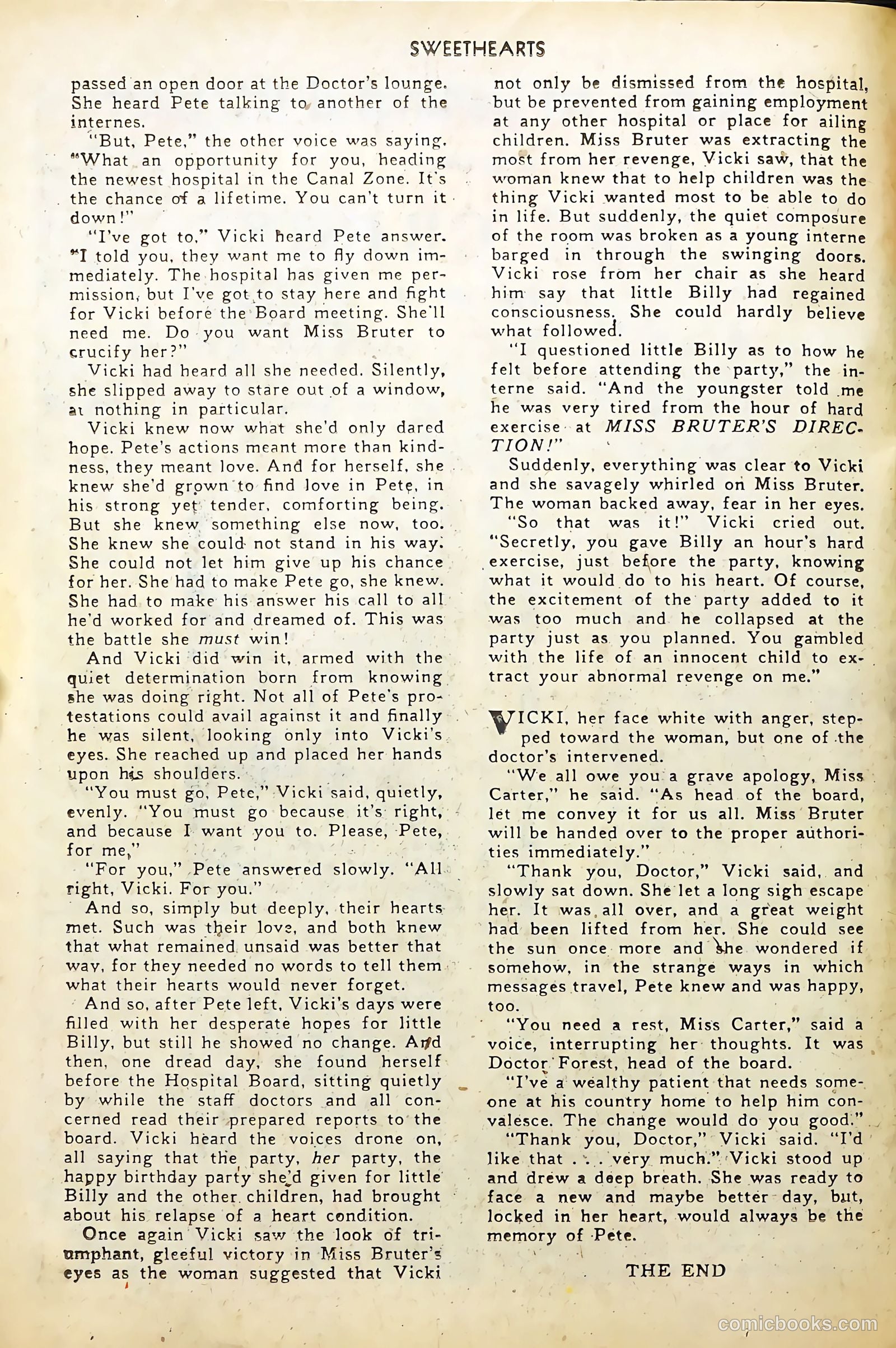 Sweethearts #71 (1948) — page 30 of 52