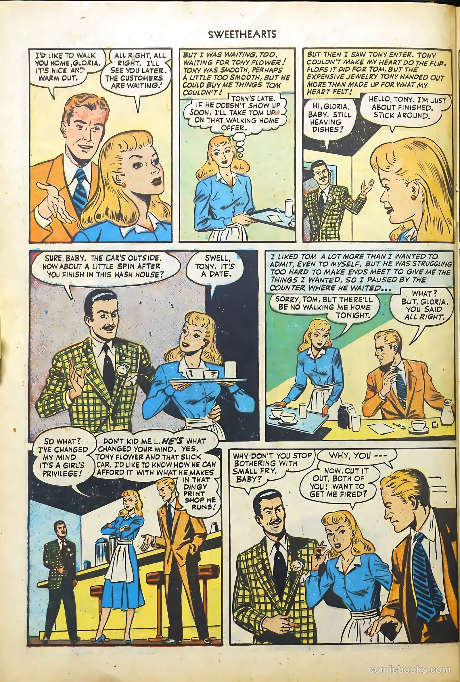 Sweethearts #71 (1948) — page 32 of 52