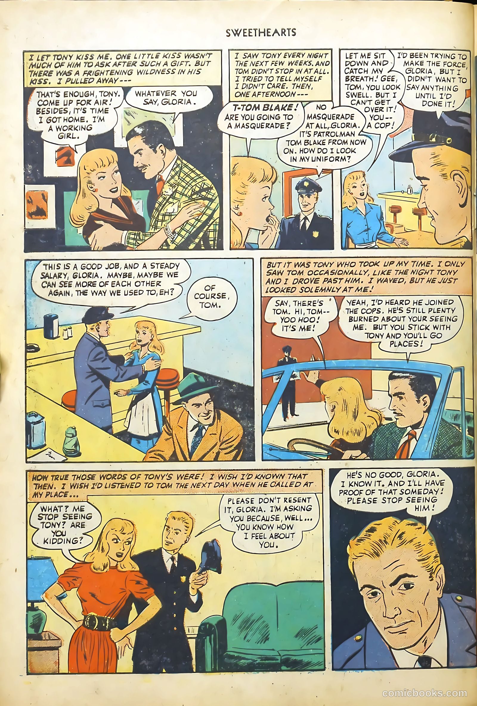 Sweethearts #71 (1948) — page 34 of 52
