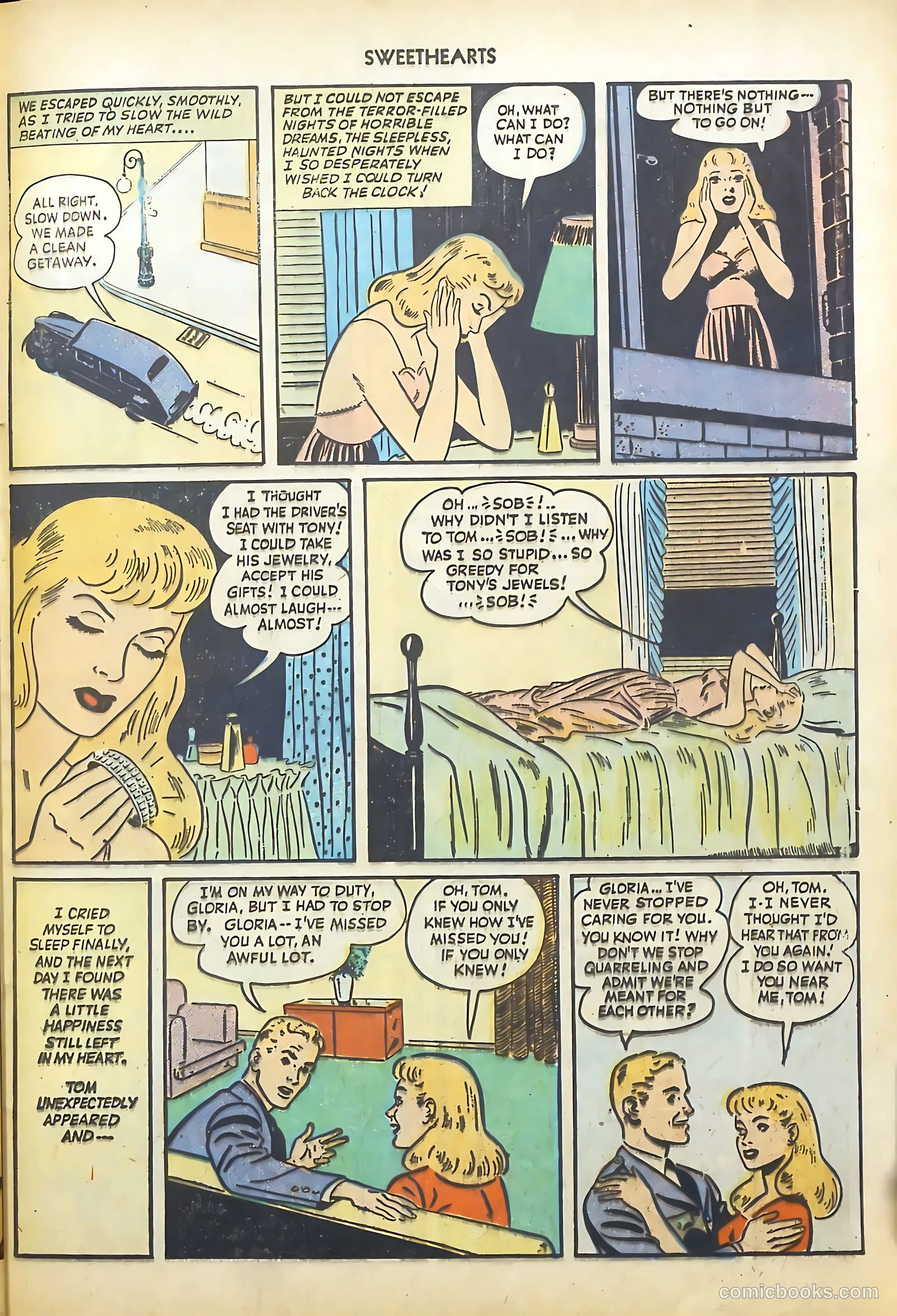 Sweethearts #71 (1948) — page 37 of 52