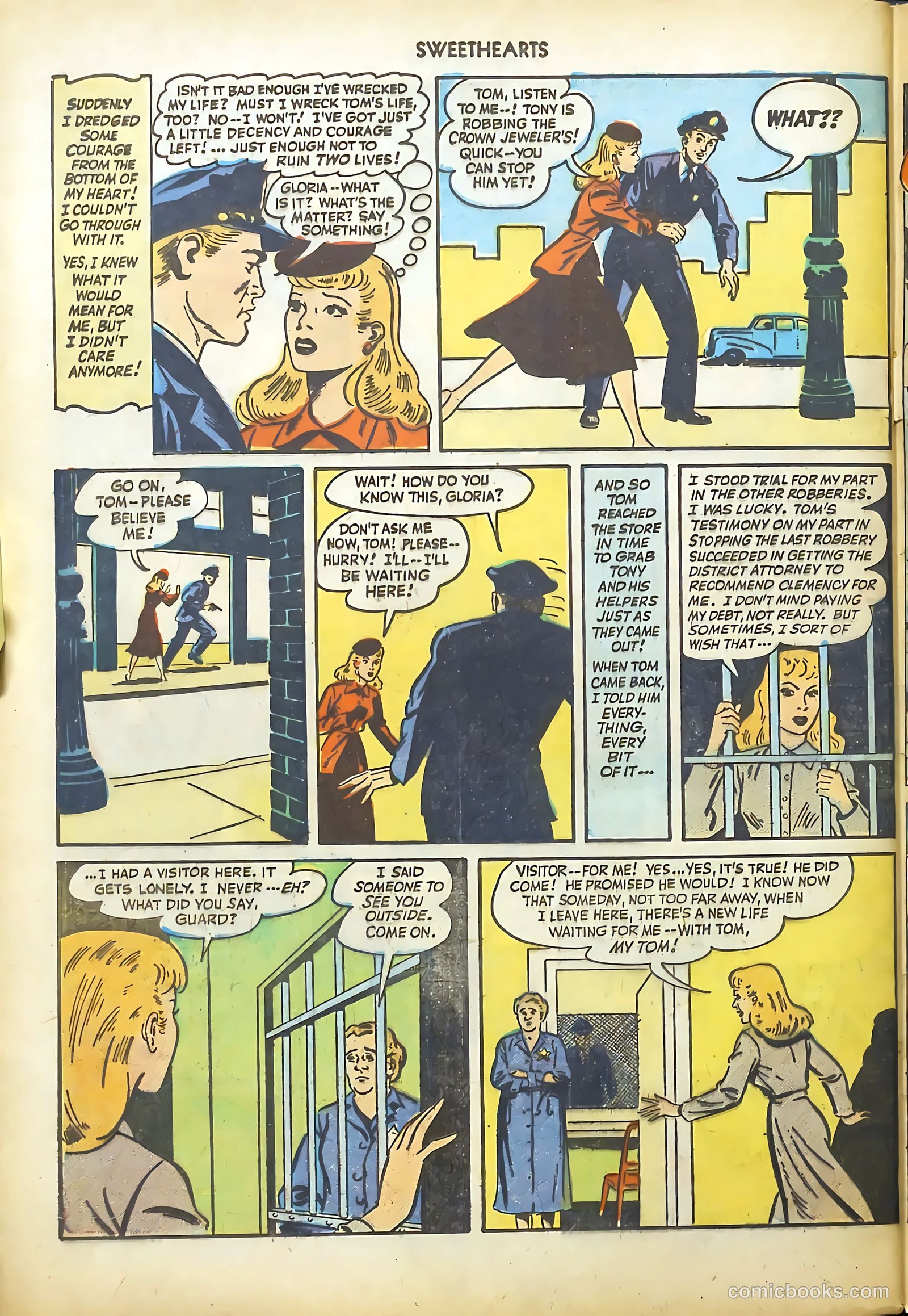 Sweethearts #71 (1948) — page 40 of 52