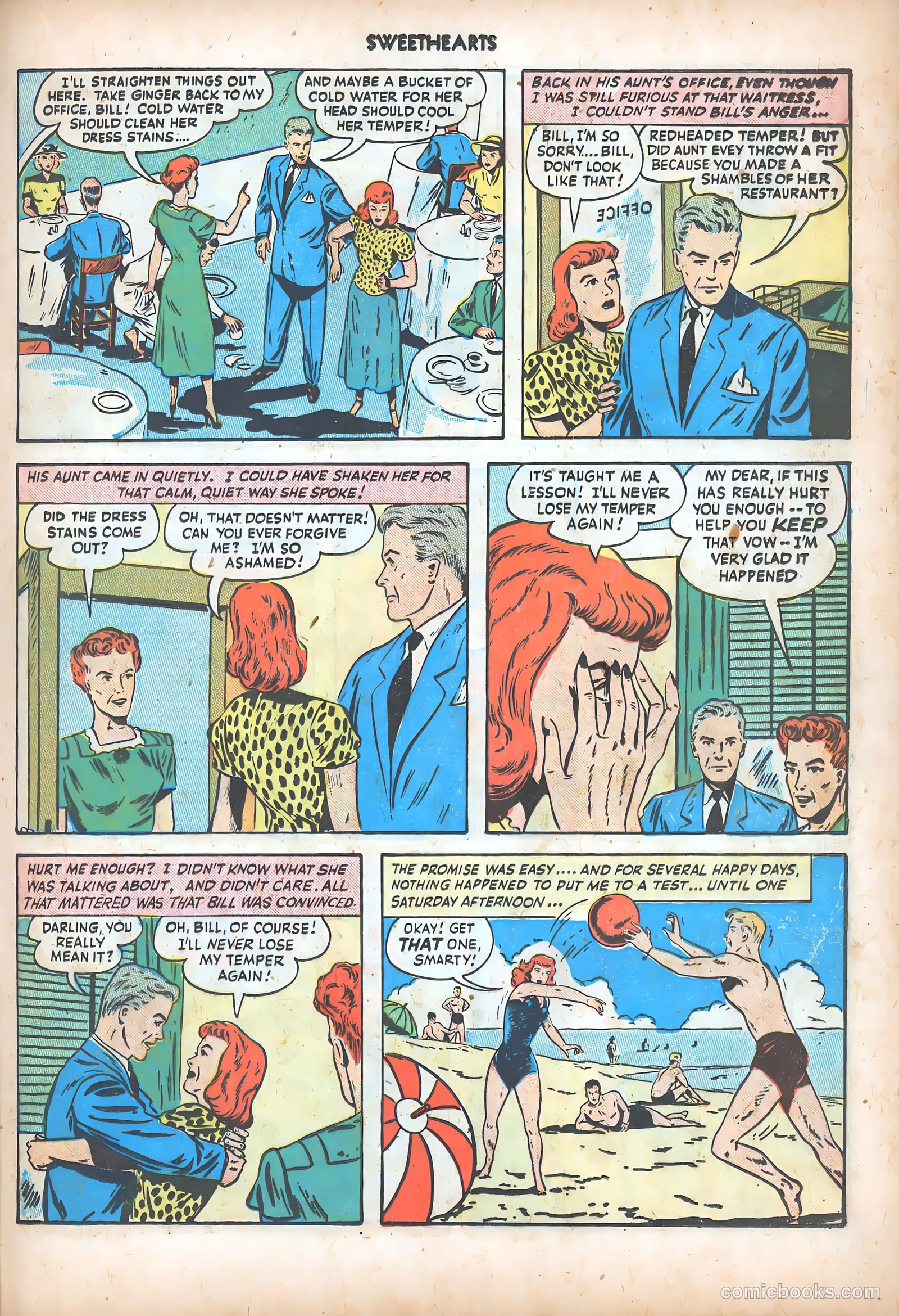 Sweethearts #72 (1949) — page 38 of 53