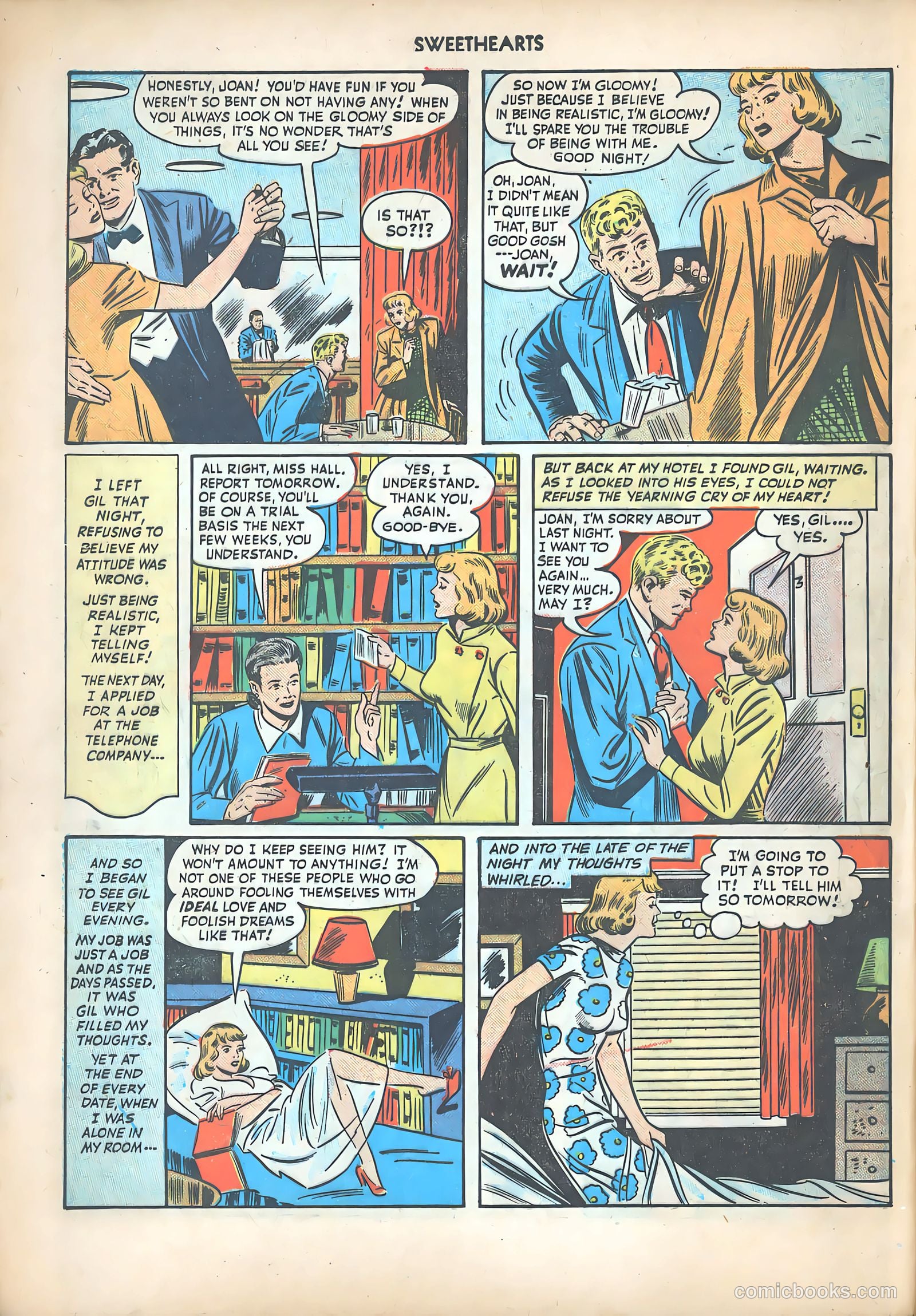 Sweethearts #73 (1949) — page 12 of 52