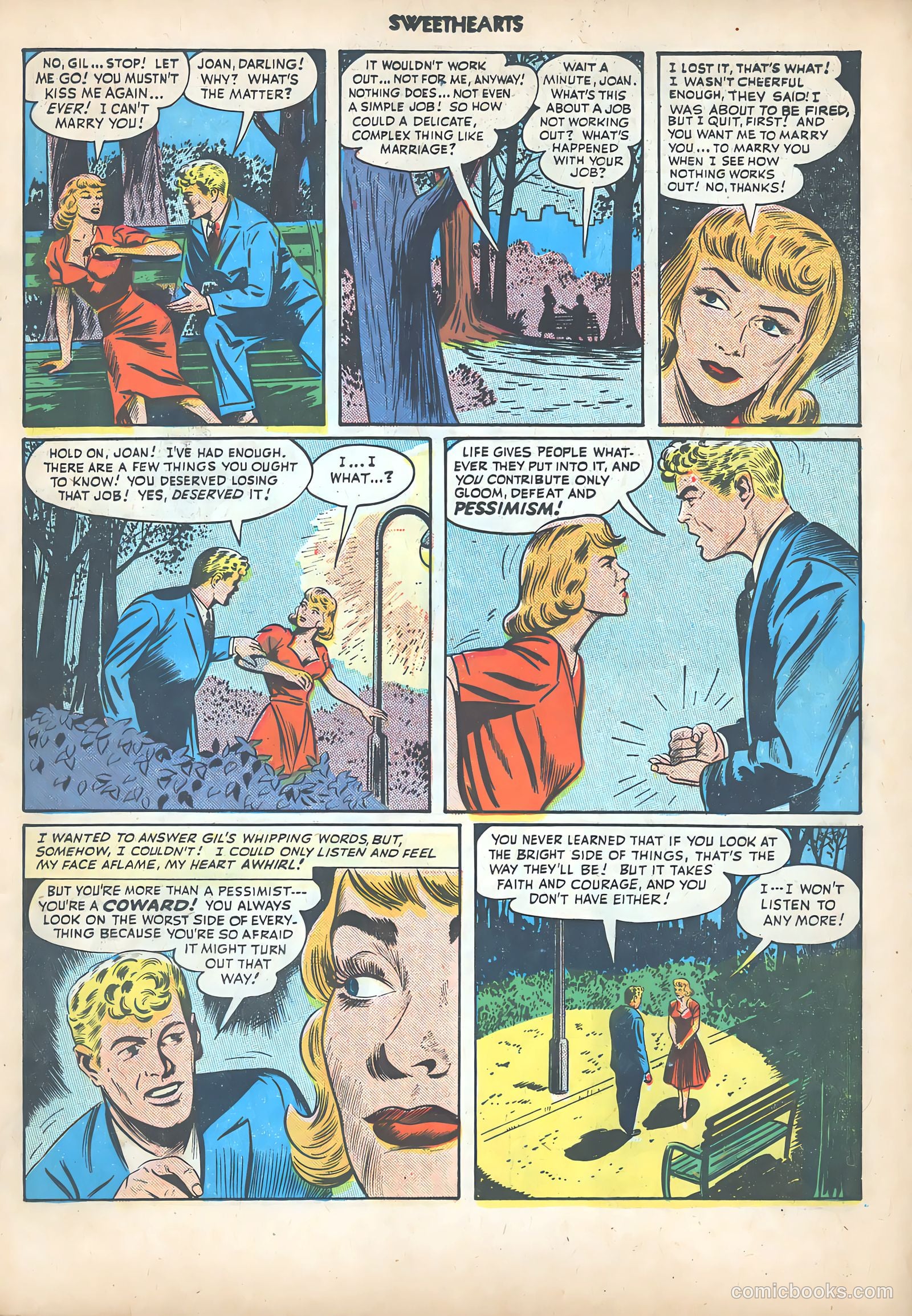 Sweethearts #73 (1949) — page 15 of 52