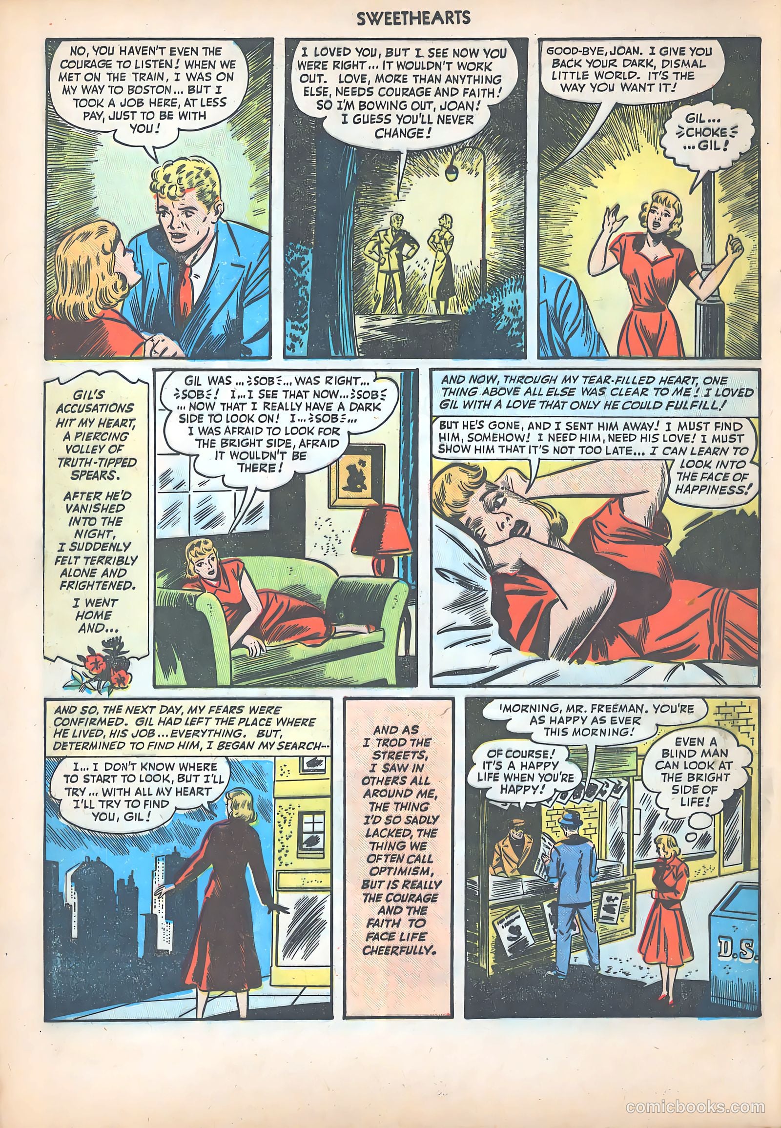 Sweethearts #73 (1949) — page 16 of 52