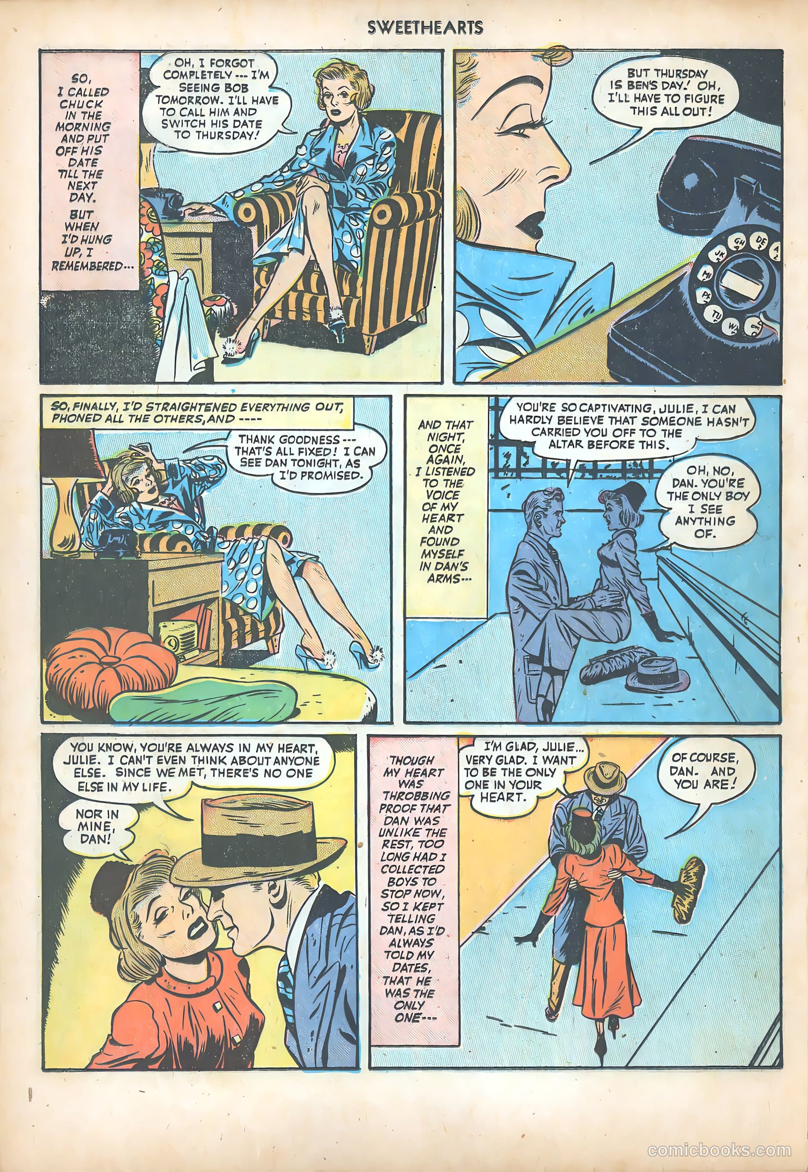 Sweethearts #73 (1949) — page 24 of 52