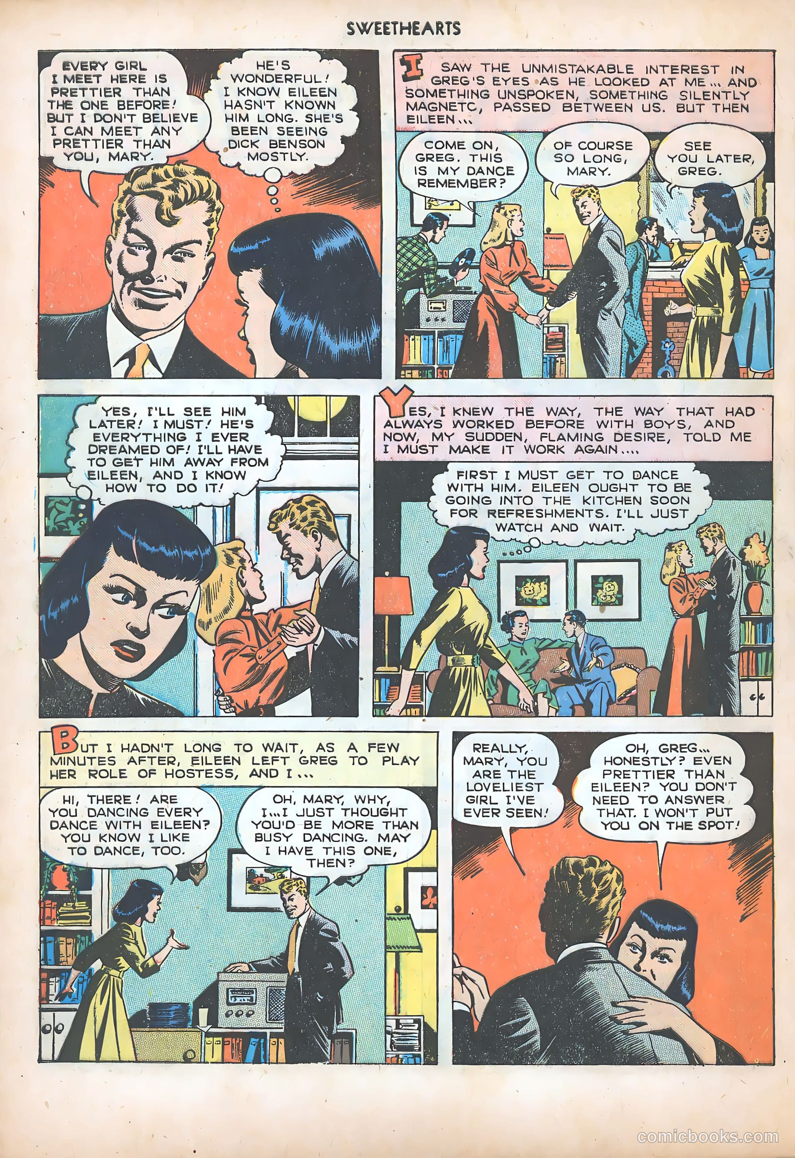Sweethearts #73 (1949) — page 32 of 52