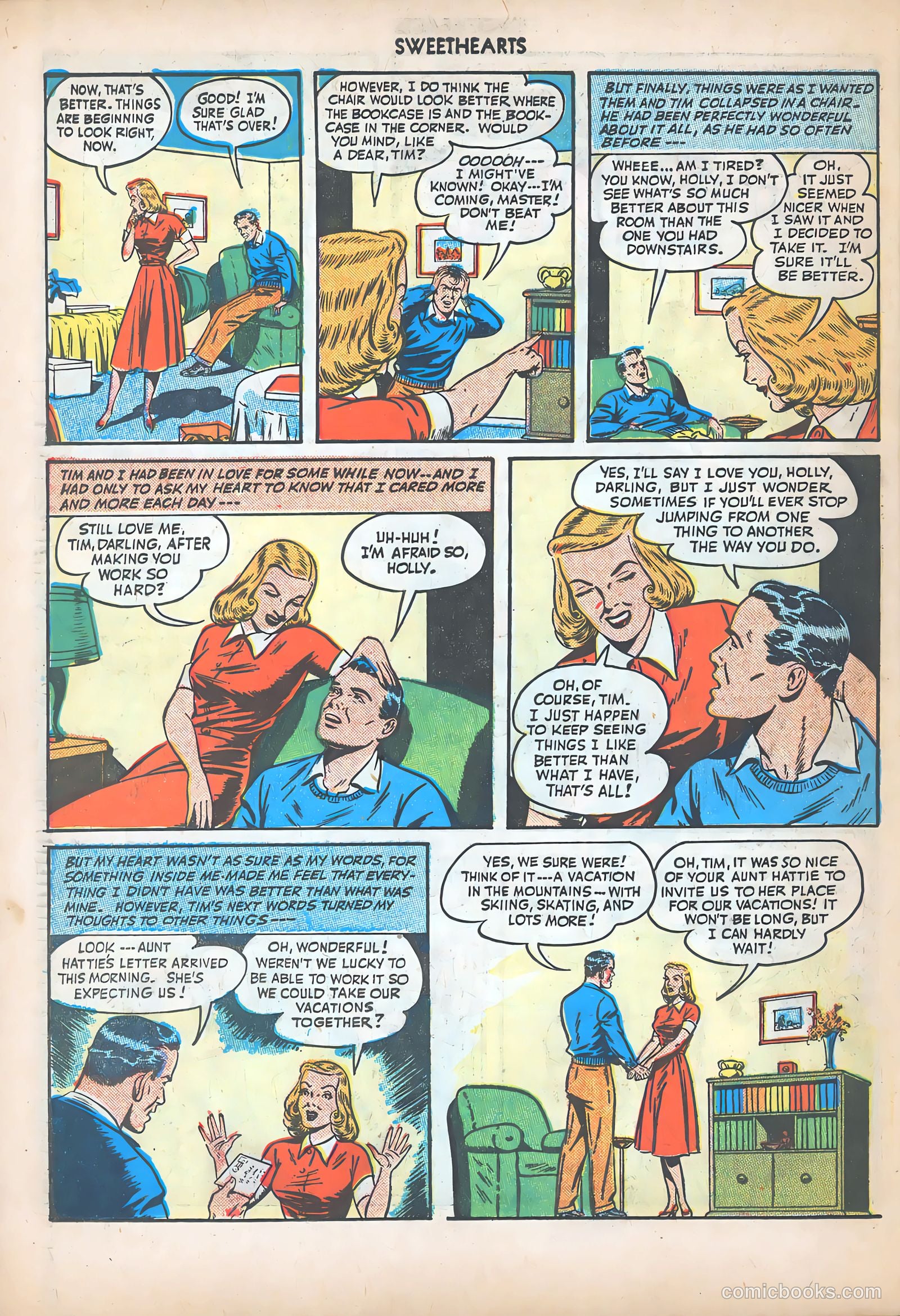 Sweethearts #73 (1949) — page 42 of 52